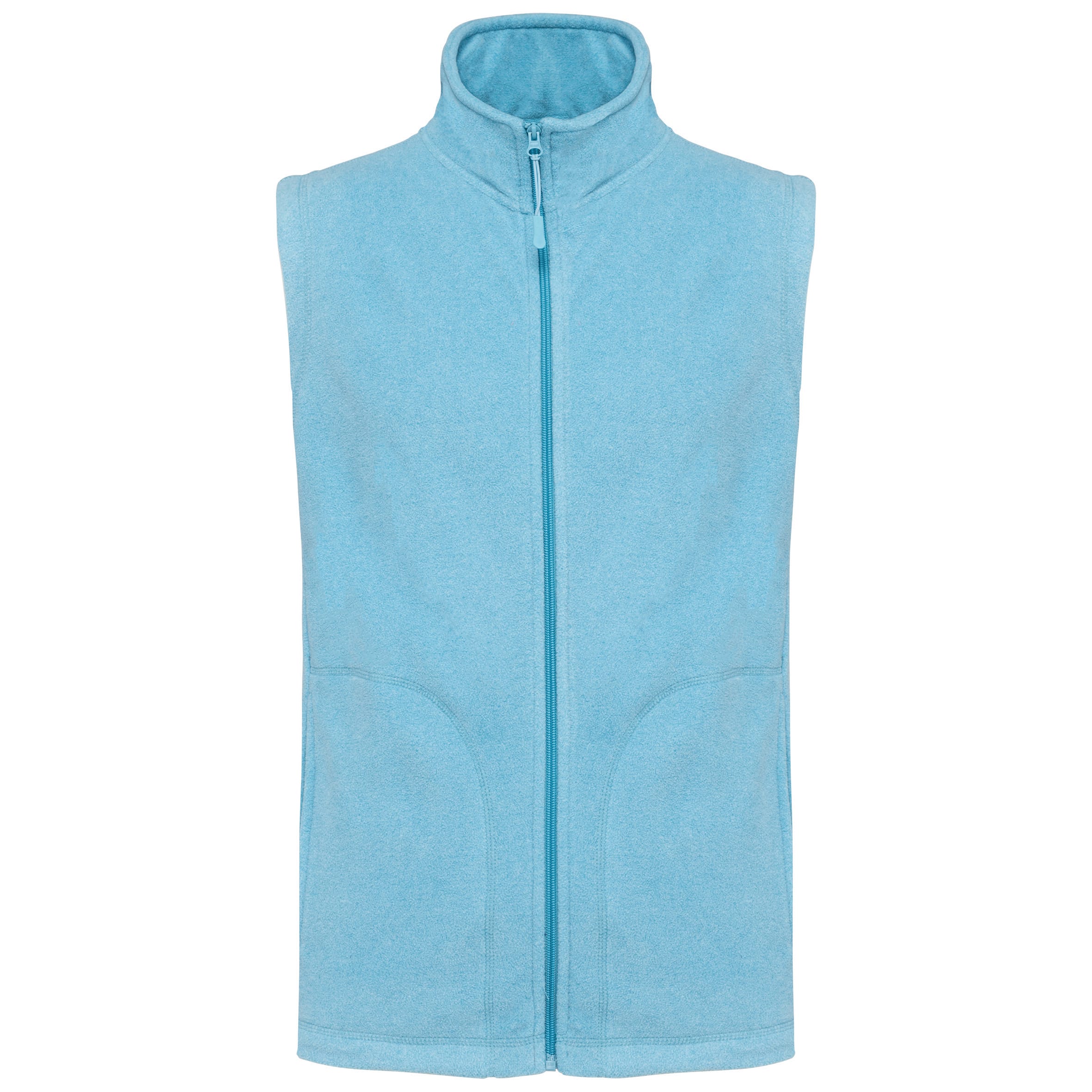 Bodywarmer van microfleece heren