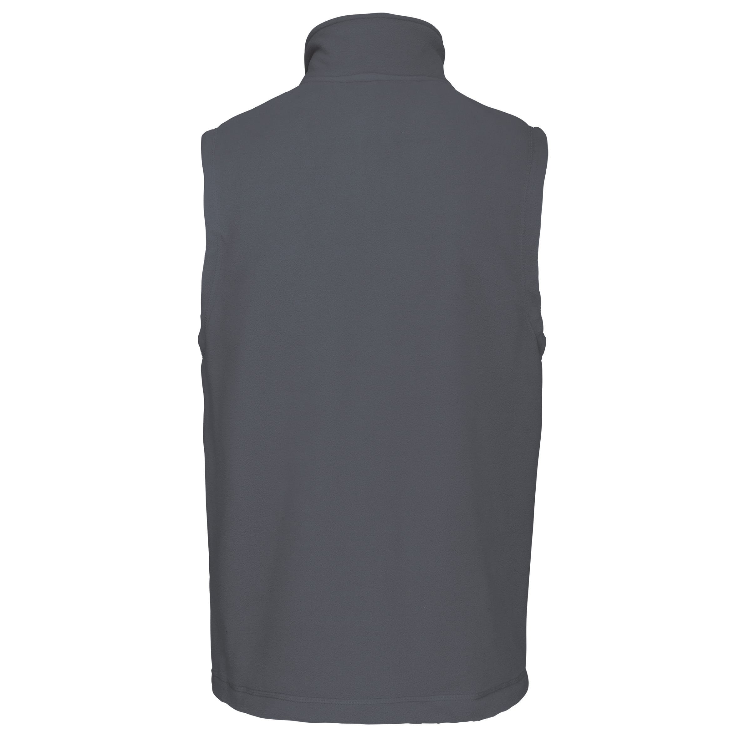 Bodywarmer van microfleece heren