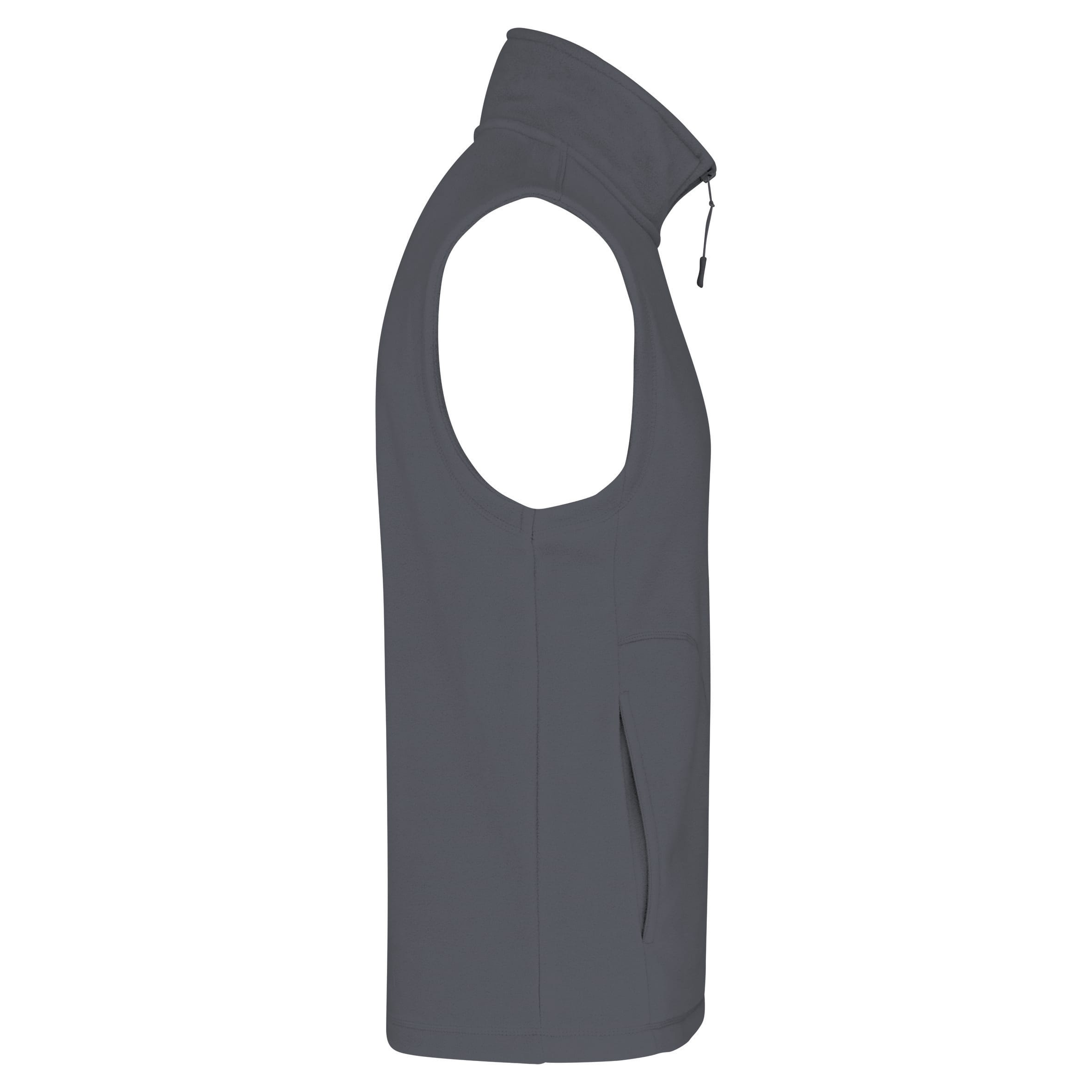 Bodywarmer van microfleece heren