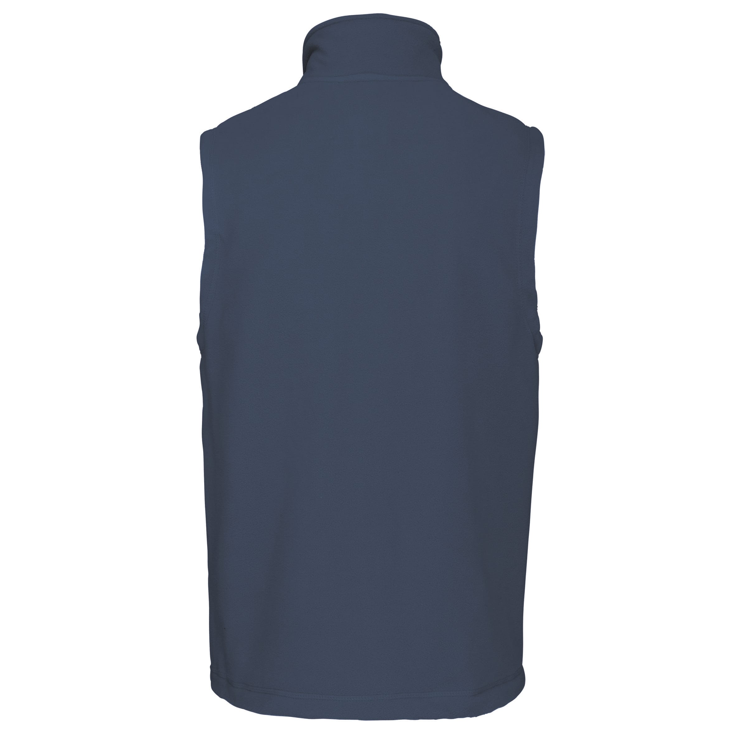 Bodywarmer van microfleece heren