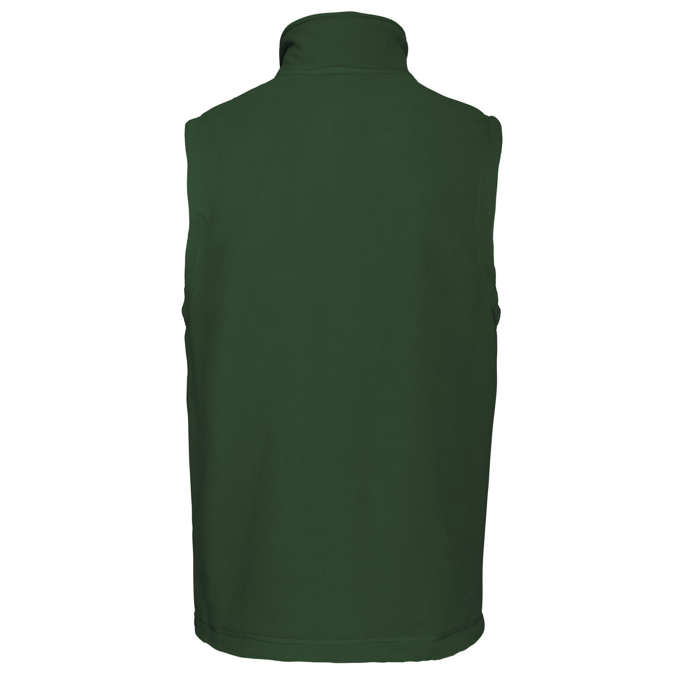 Bodywarmer van microfleece heren