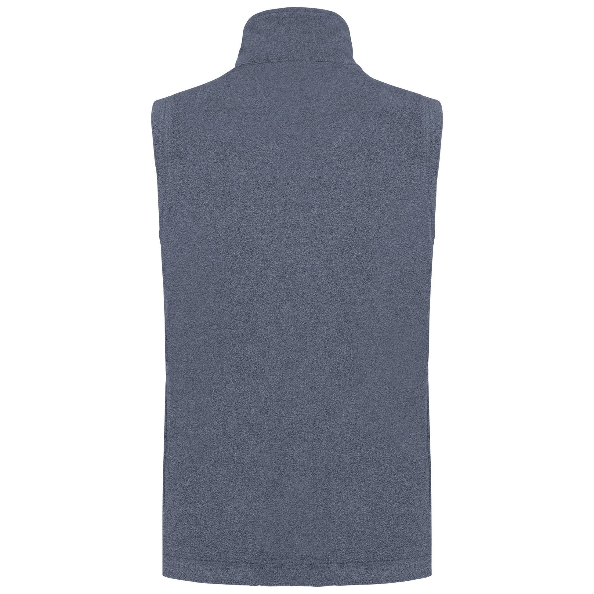 Bodywarmer van microfleece heren