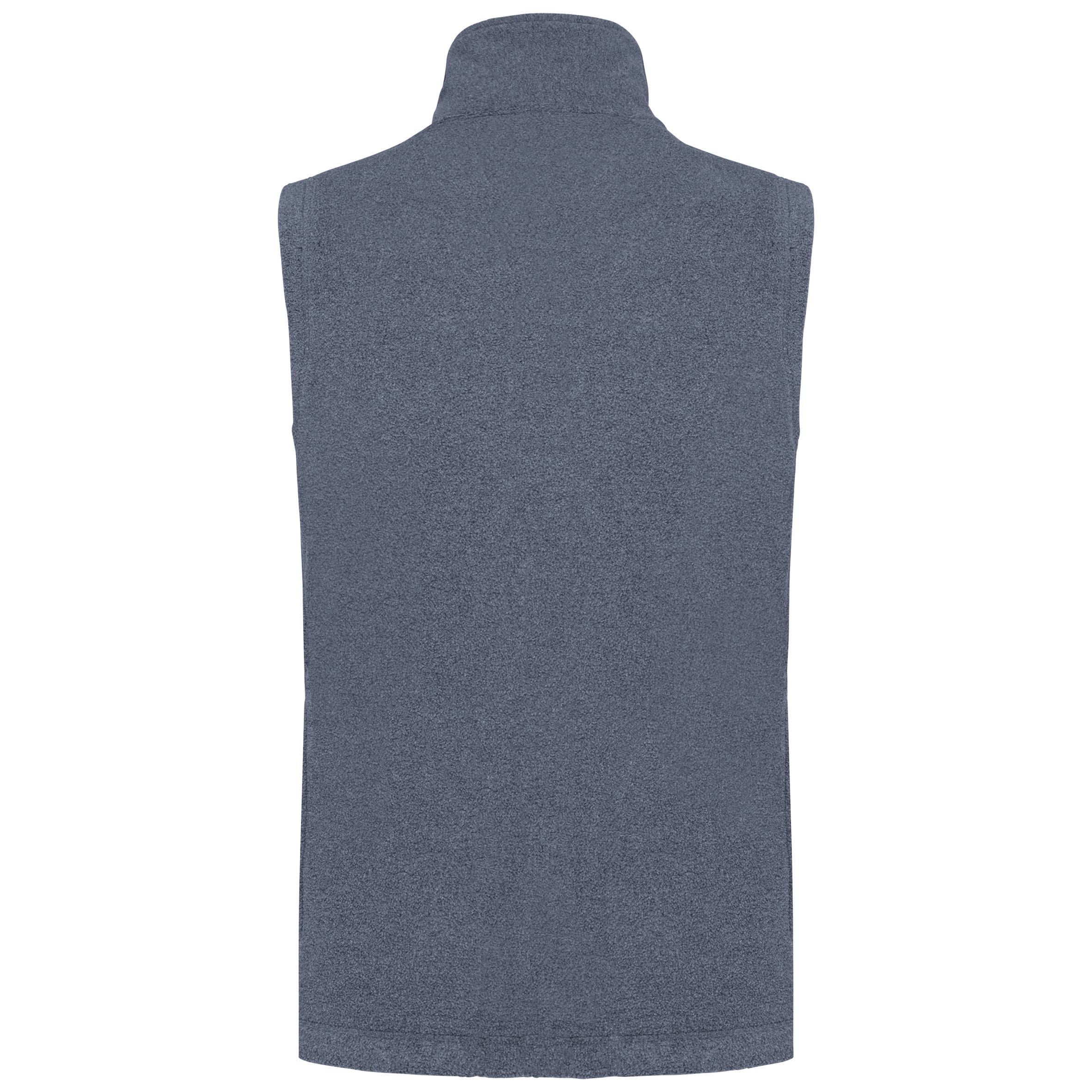 Bodywarmer van microfleece heren