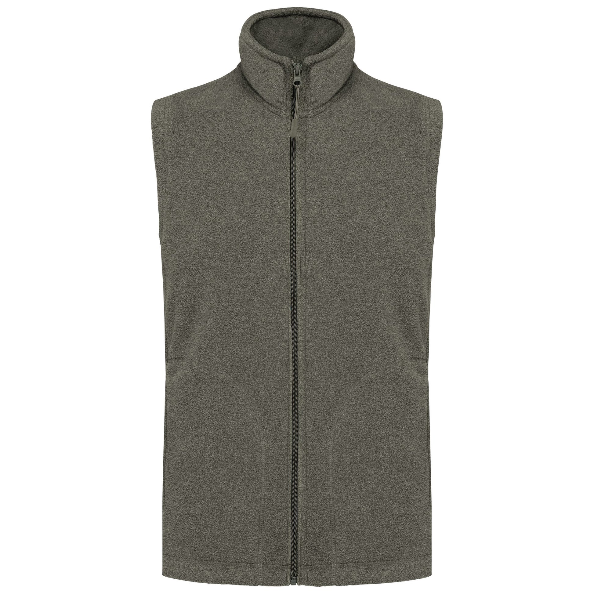 Bodywarmer van microfleece heren