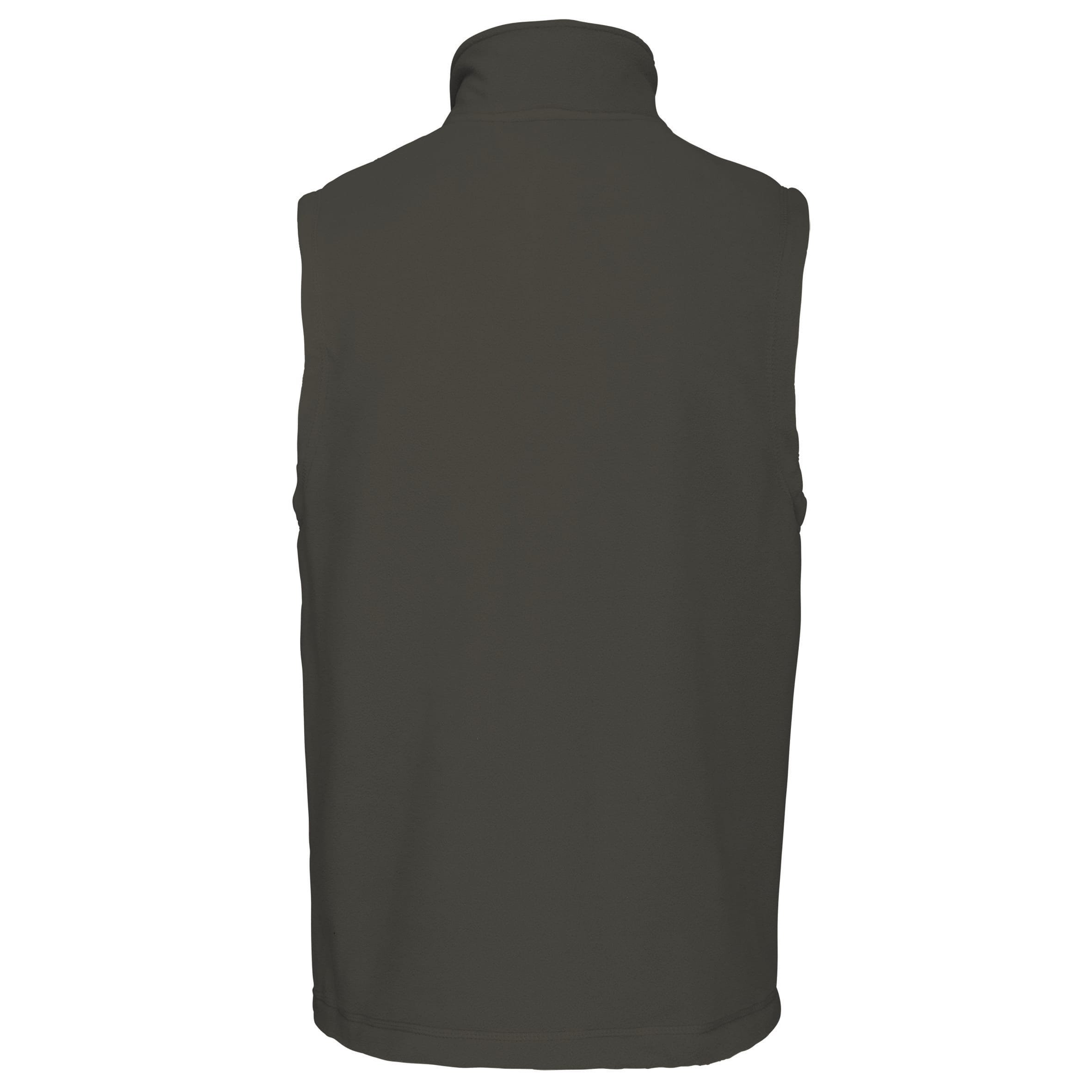 Bodywarmer van microfleece heren