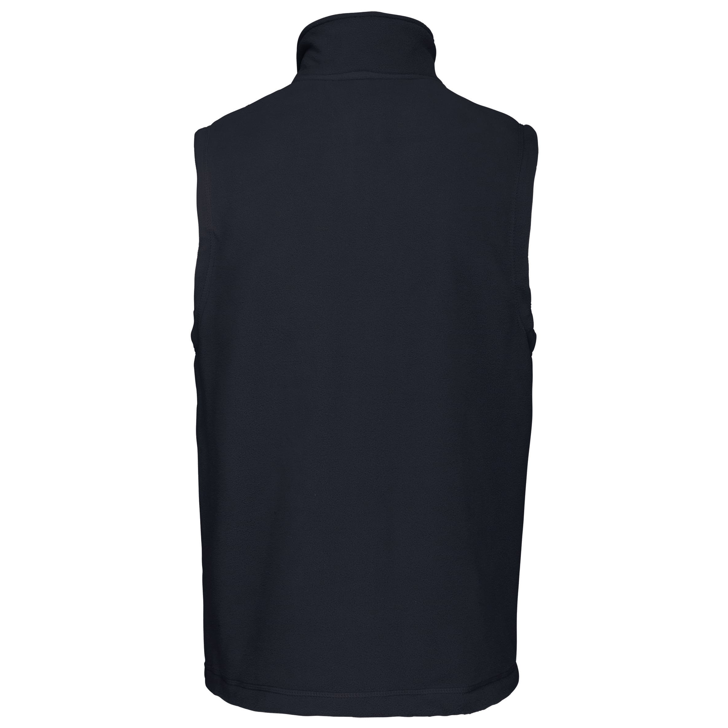 Bodywarmer van microfleece heren
