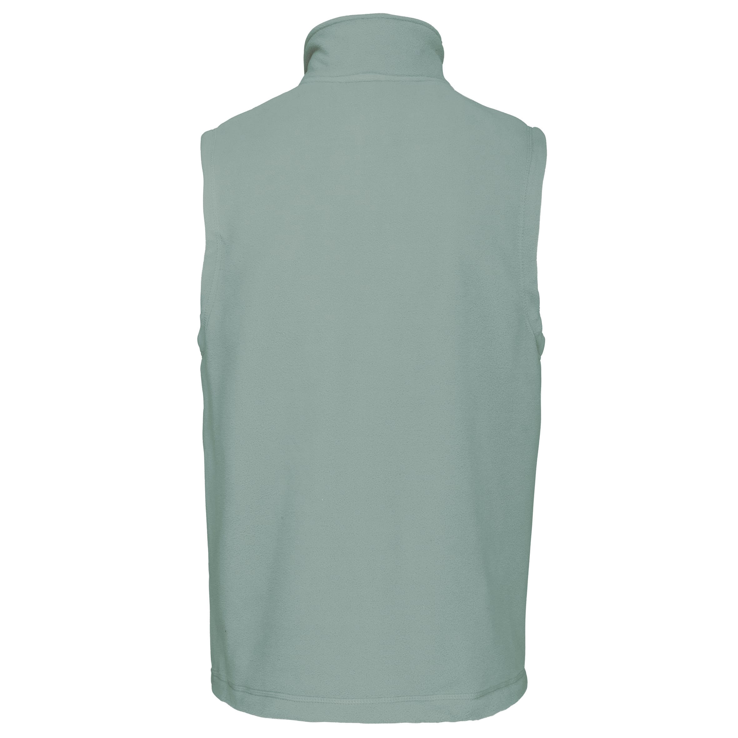 Bodywarmer van microfleece heren