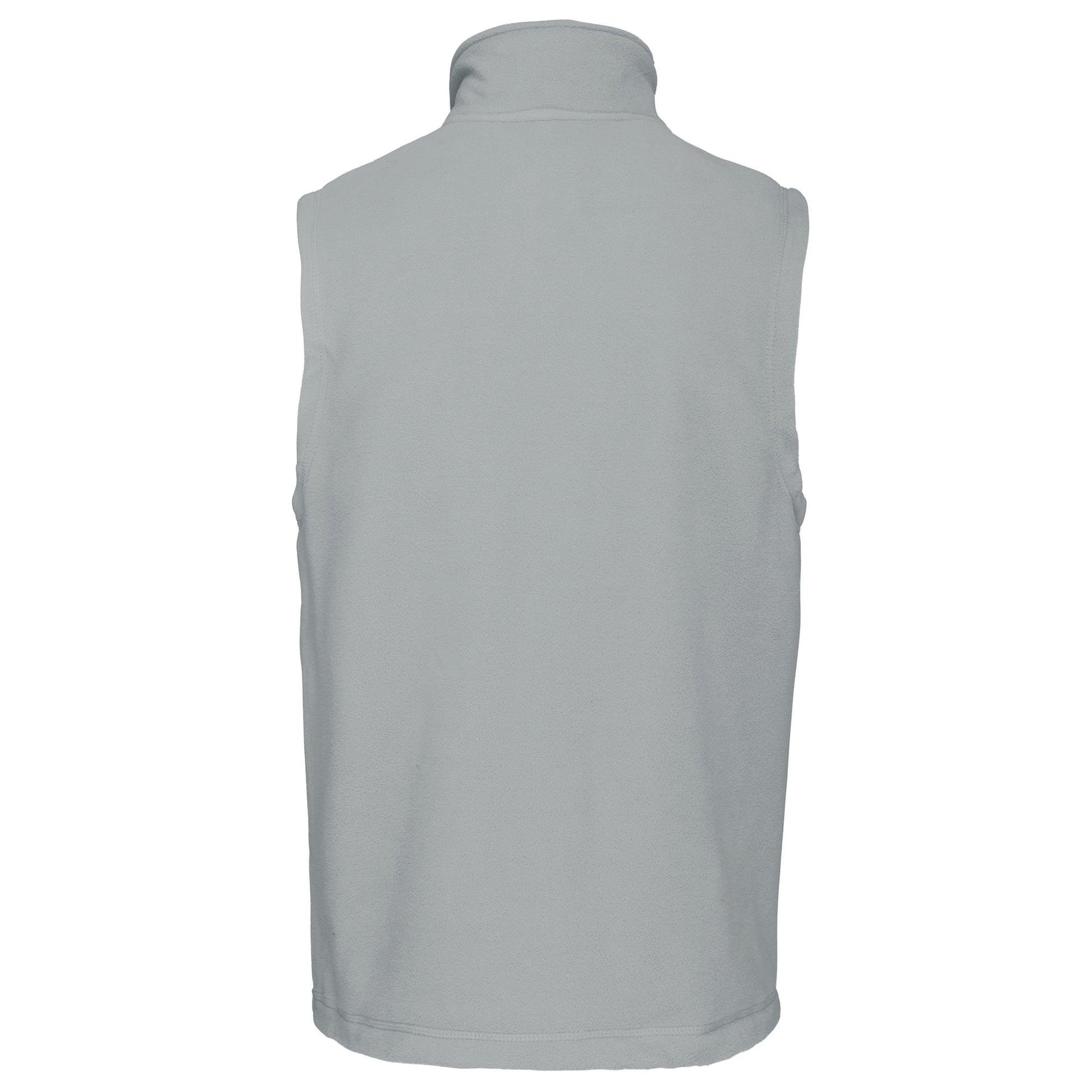 Bodywarmer van microfleece heren