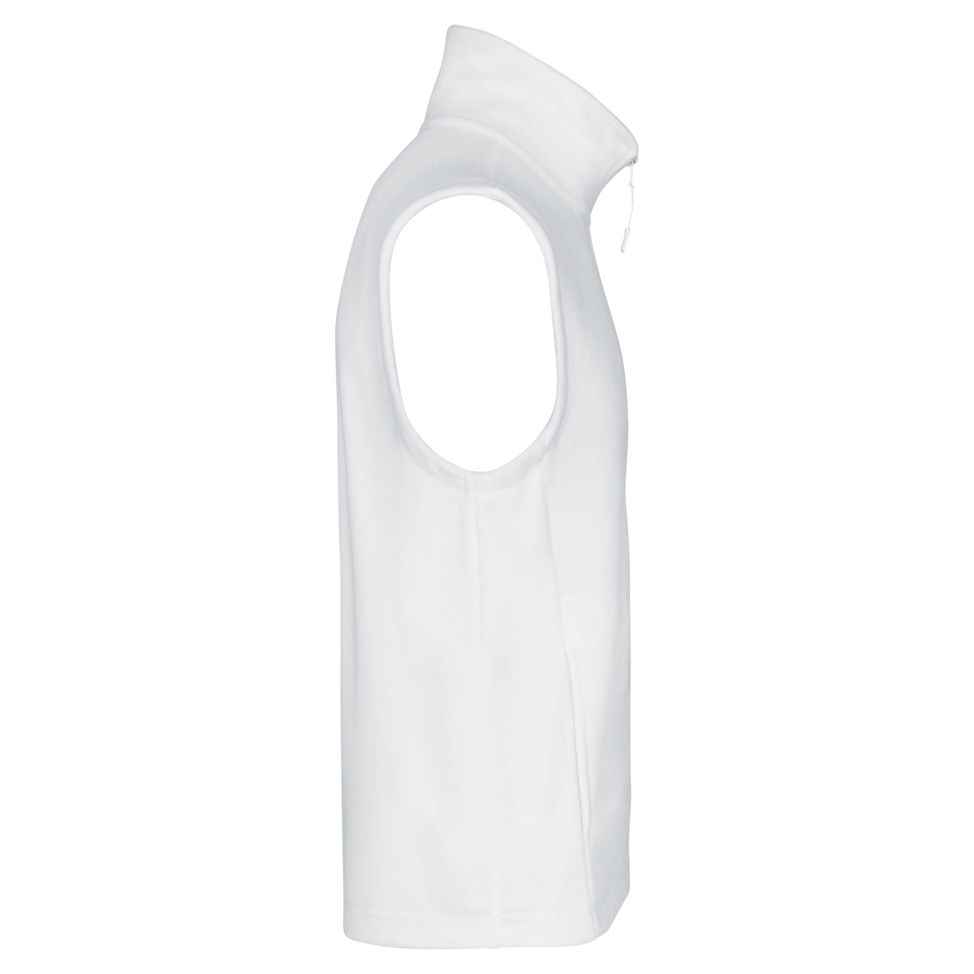 Bodywarmer van microfleece heren