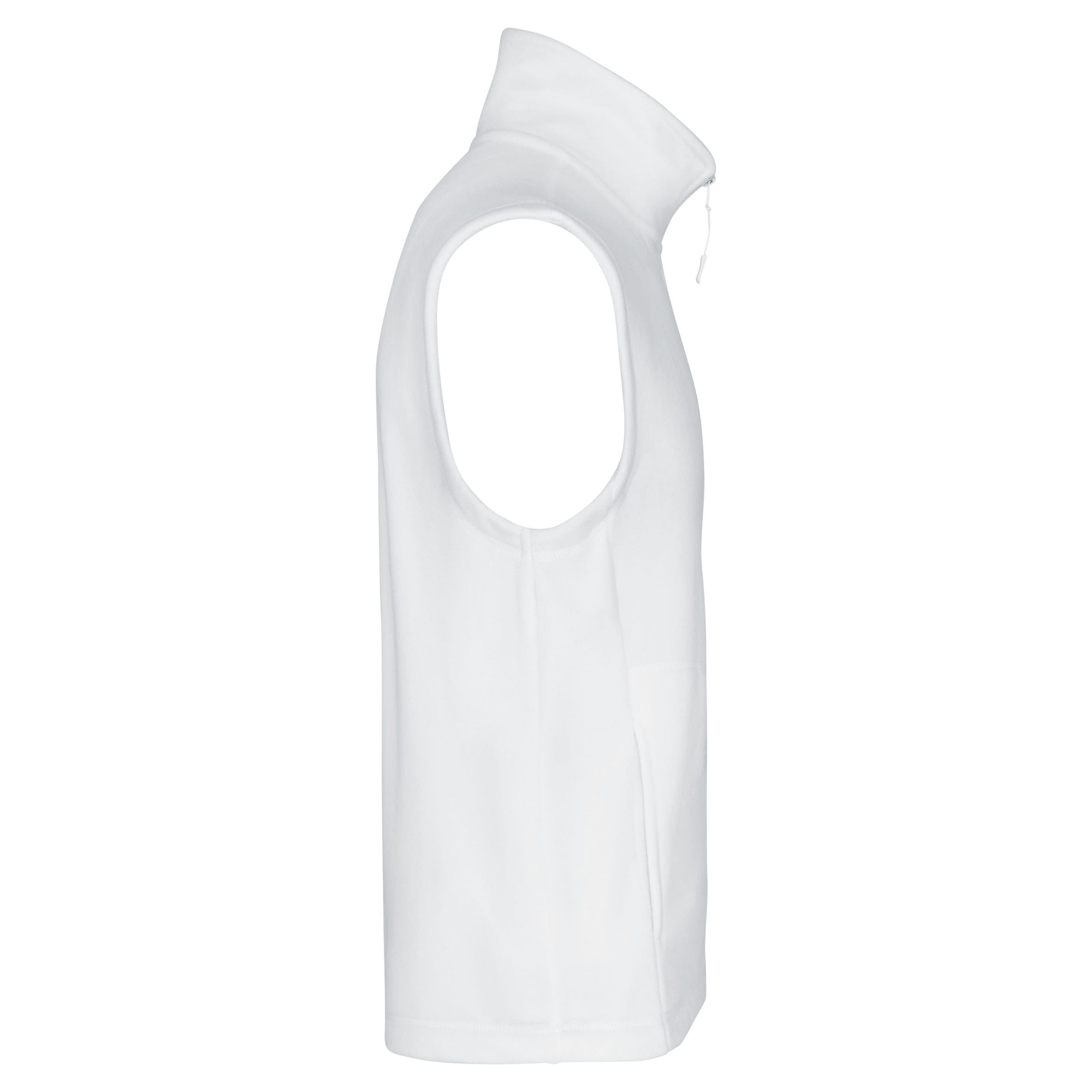 Bodywarmer van microfleece heren