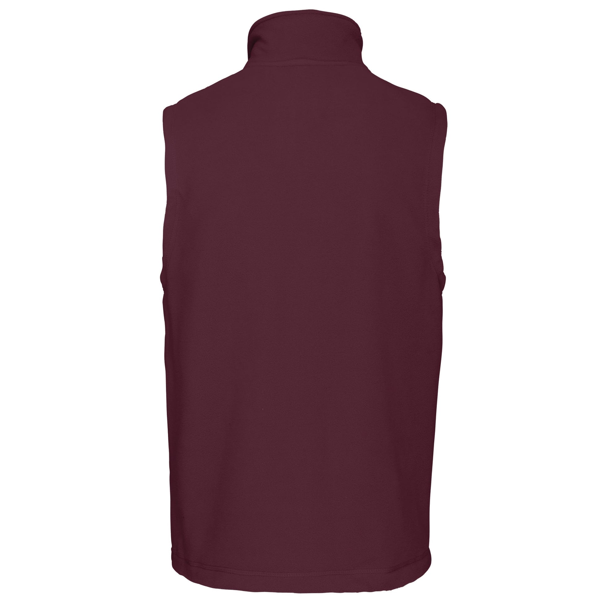 Bodywarmer van microfleece heren