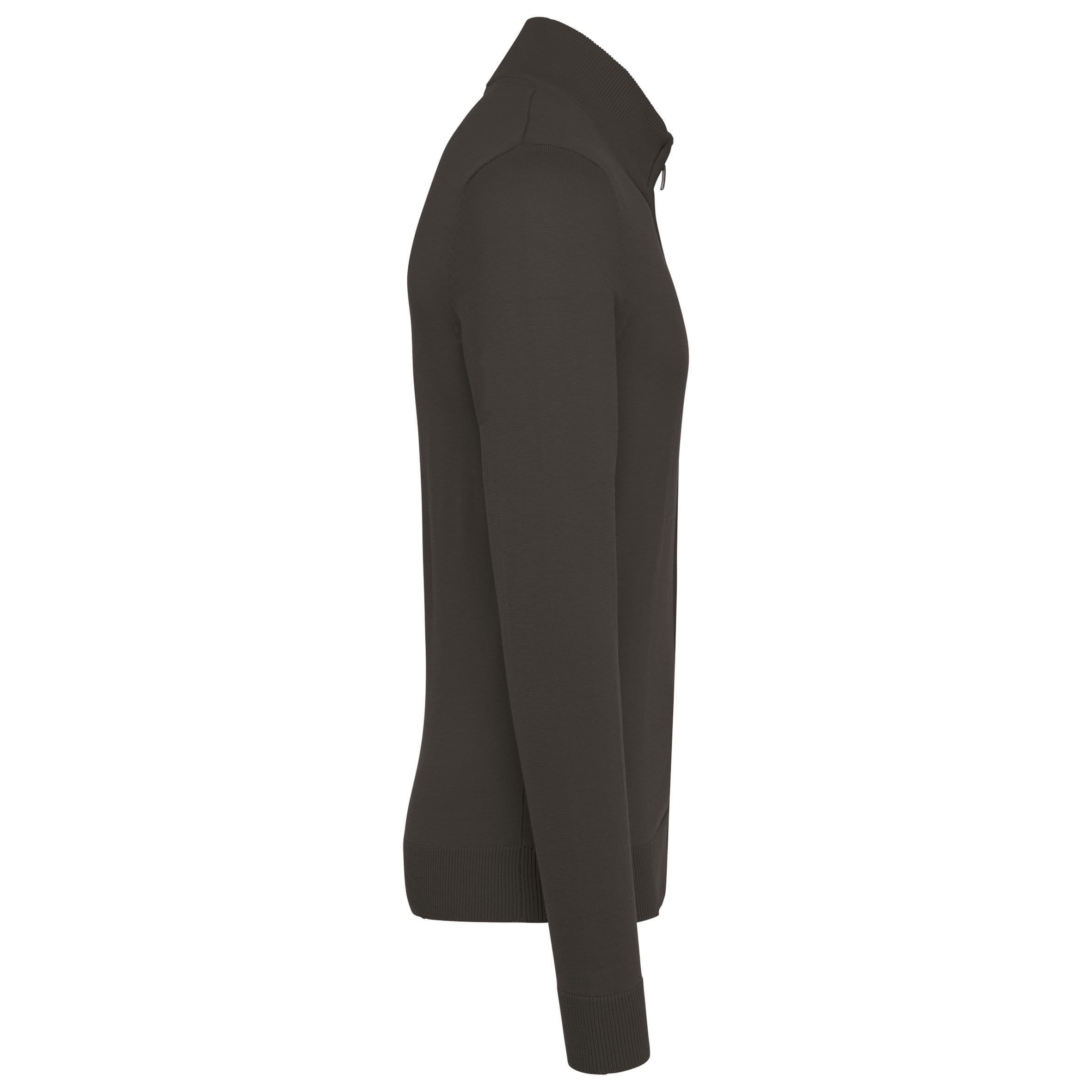Heren cardigan met rits