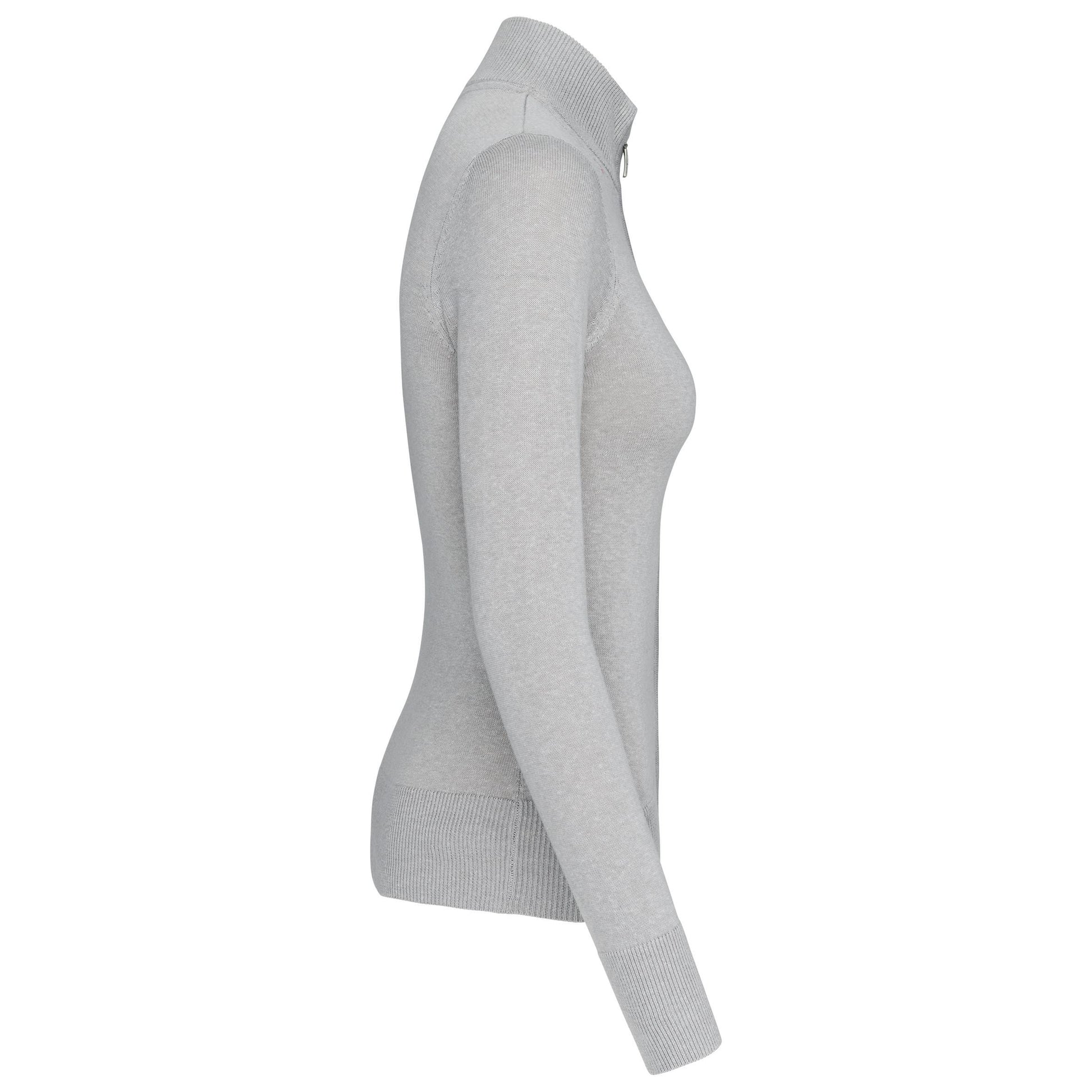Dames cardigan met rits