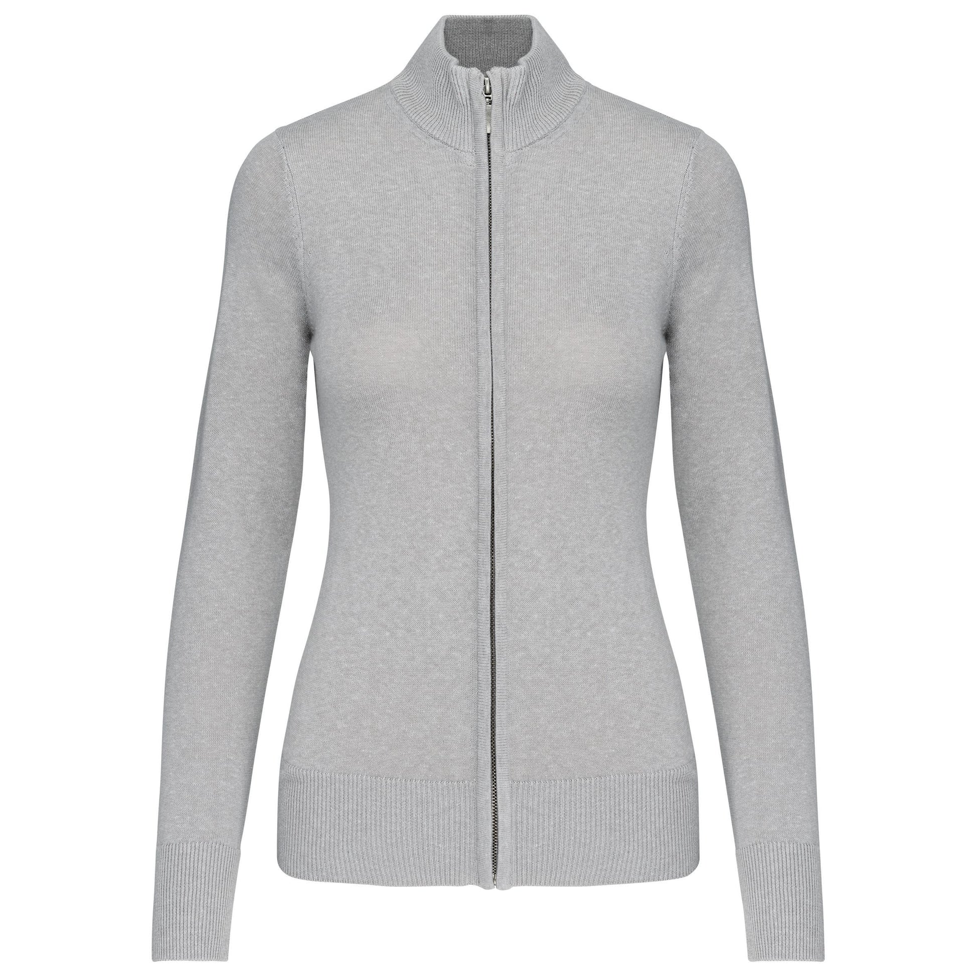 Dames cardigan met rits