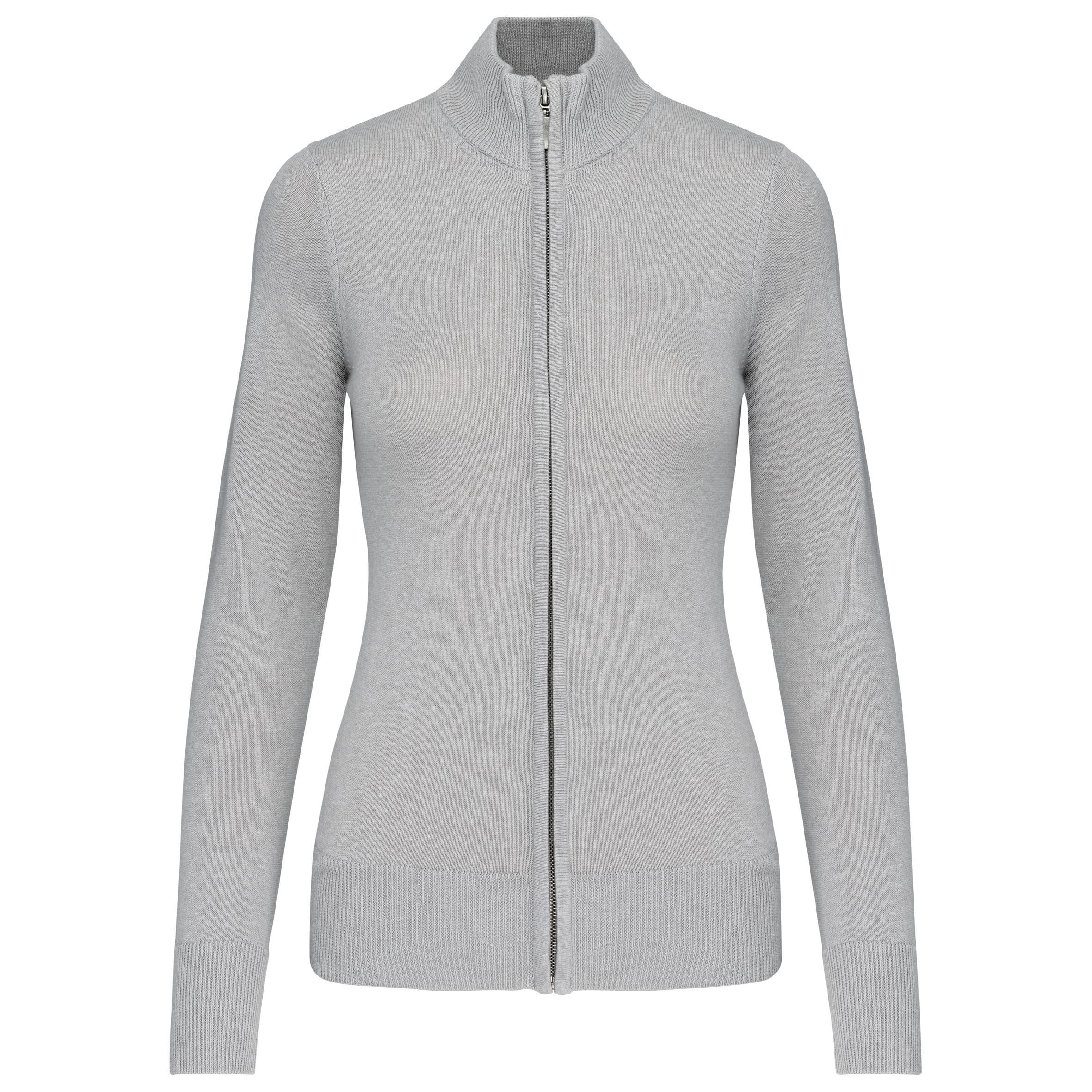 Dames cardigan met rits