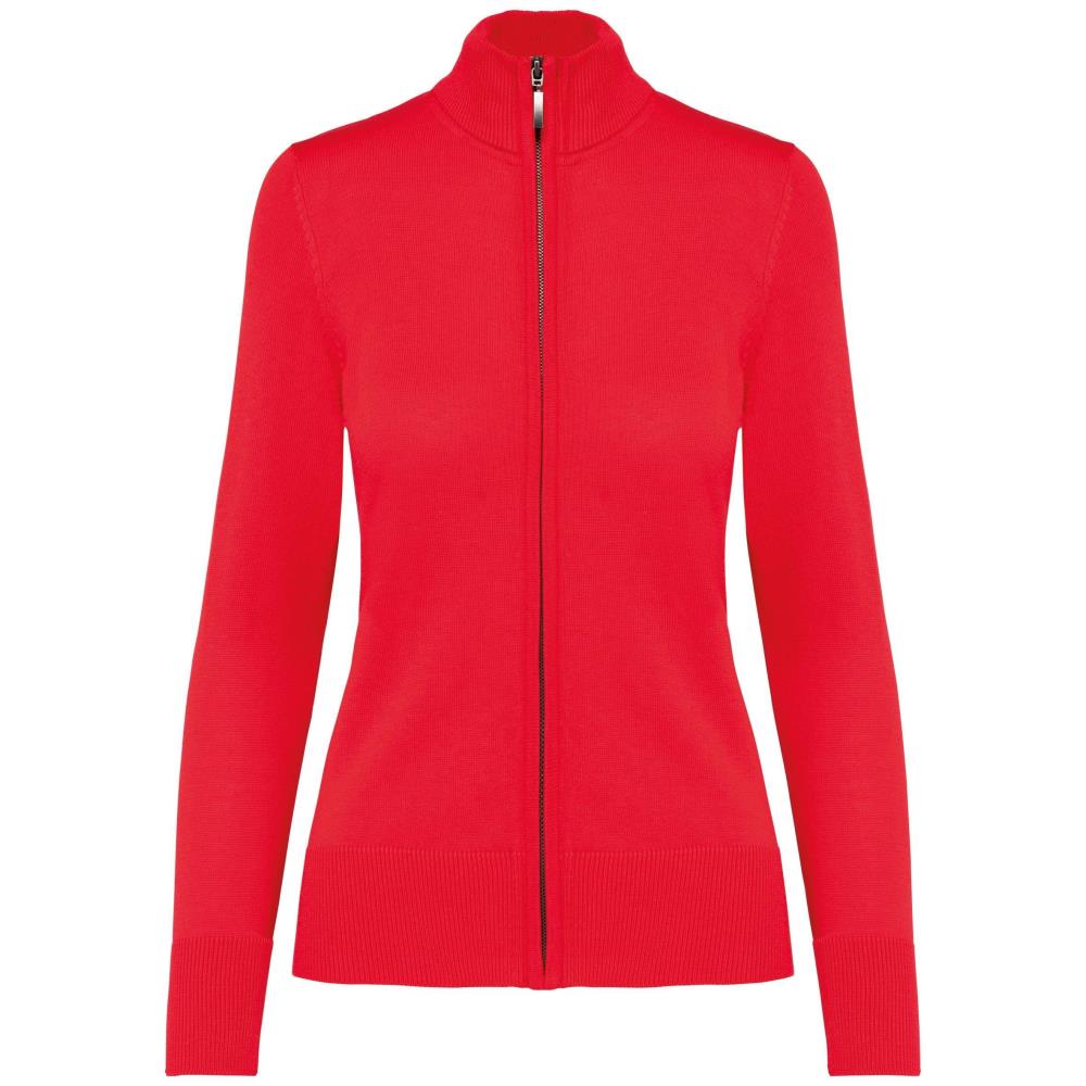 Dames cardigan met rits