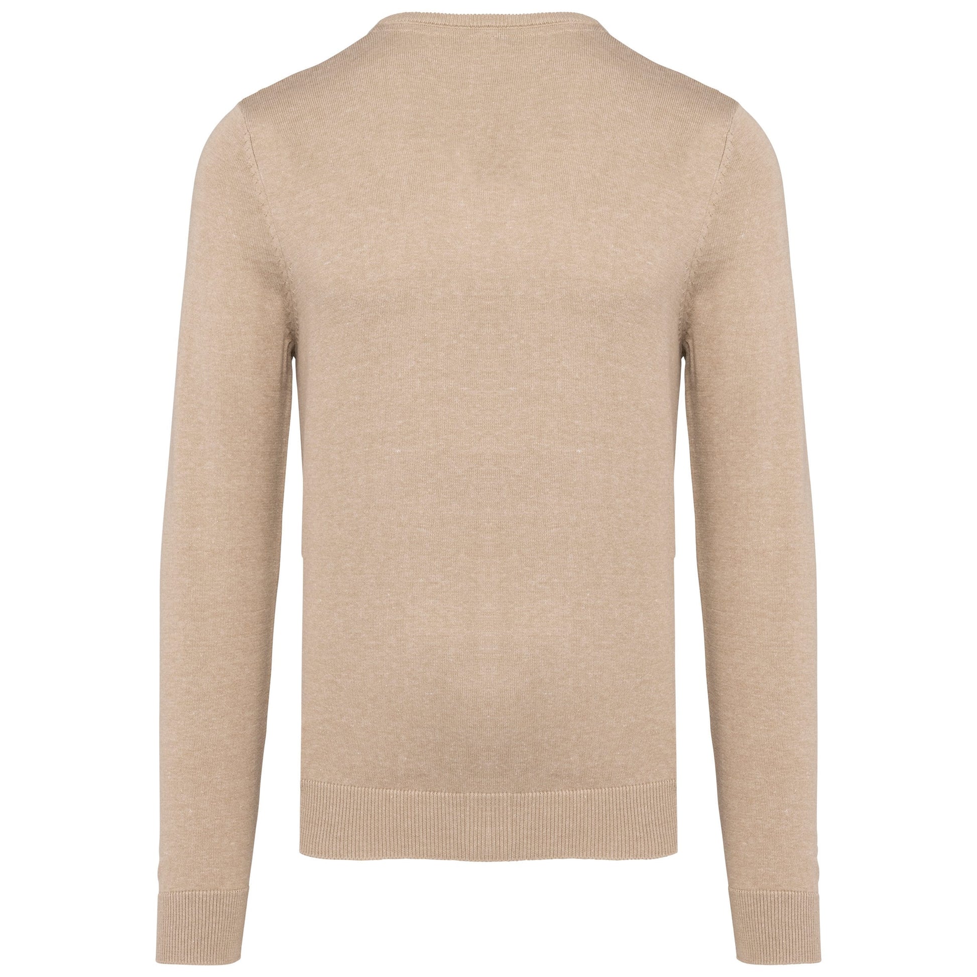 Heren pullover met v-hals