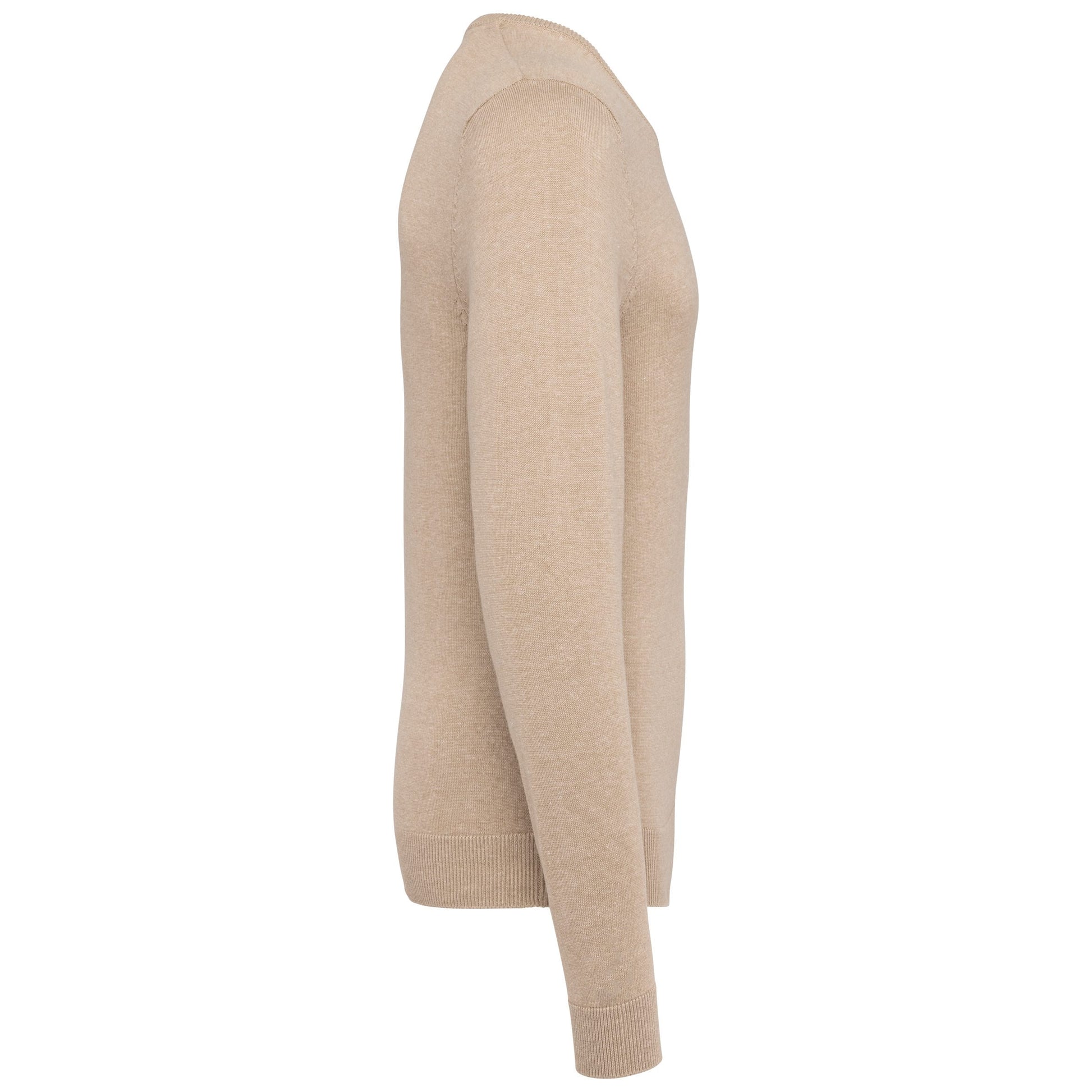 Heren pullover met v-hals