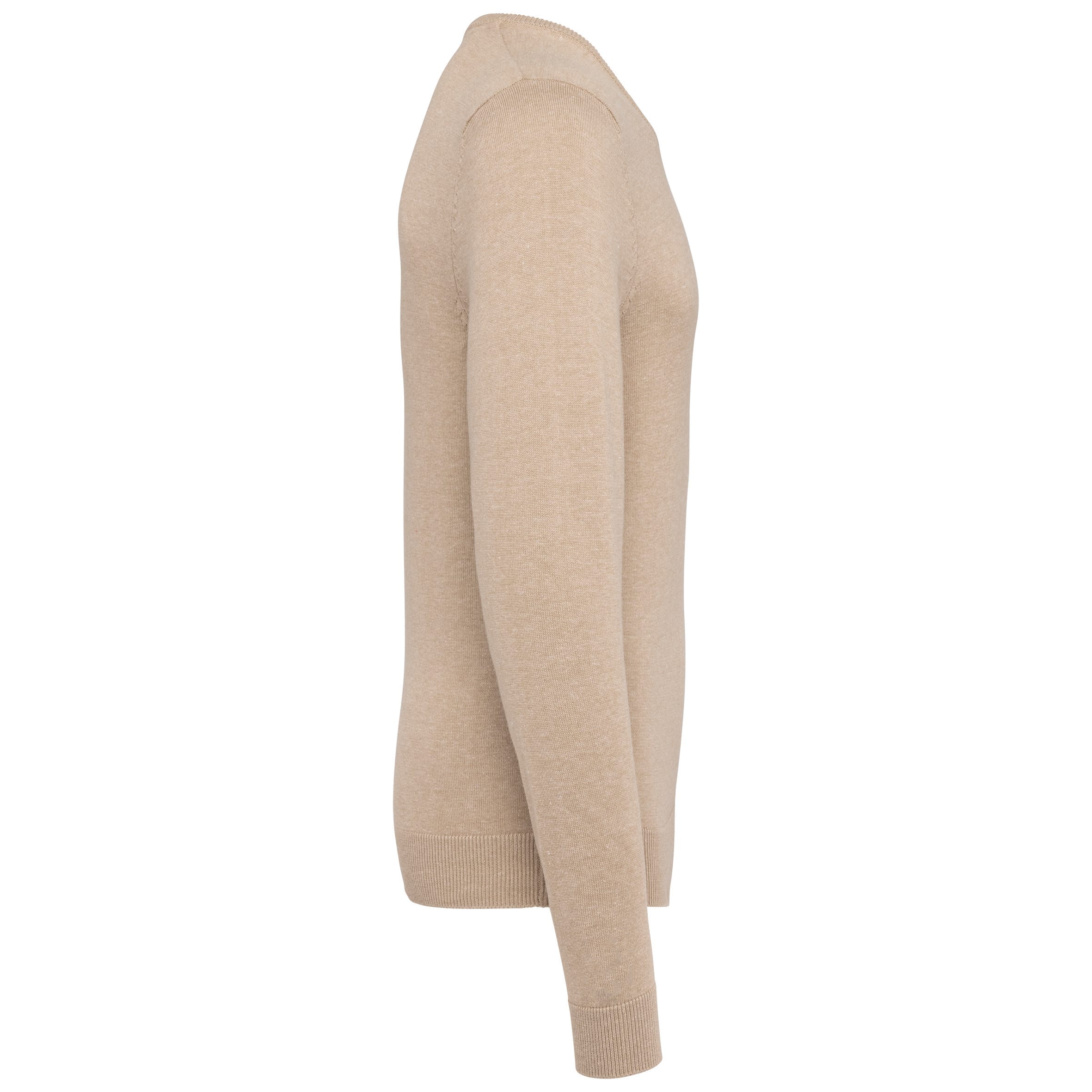 Heren pullover met v-hals