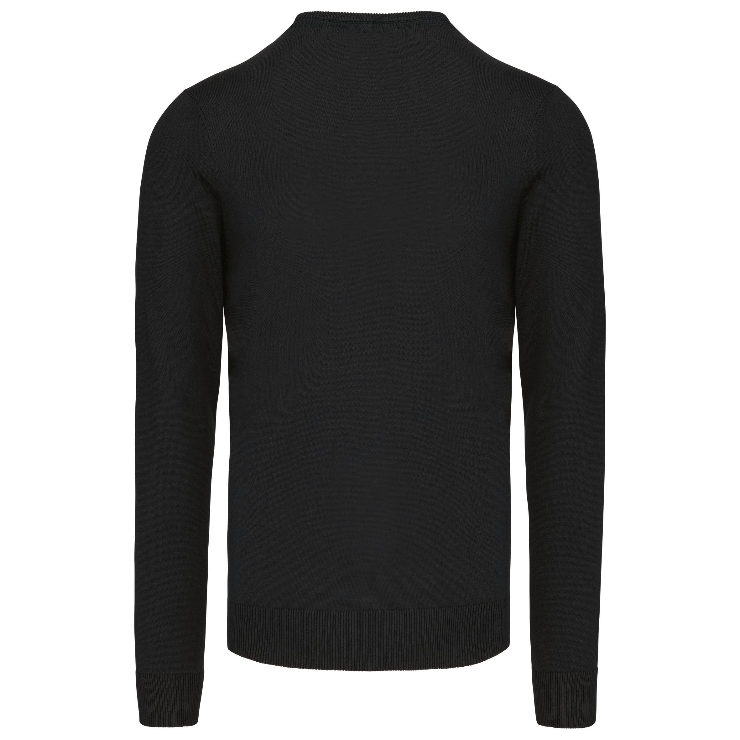 Heren pullover met v-hals