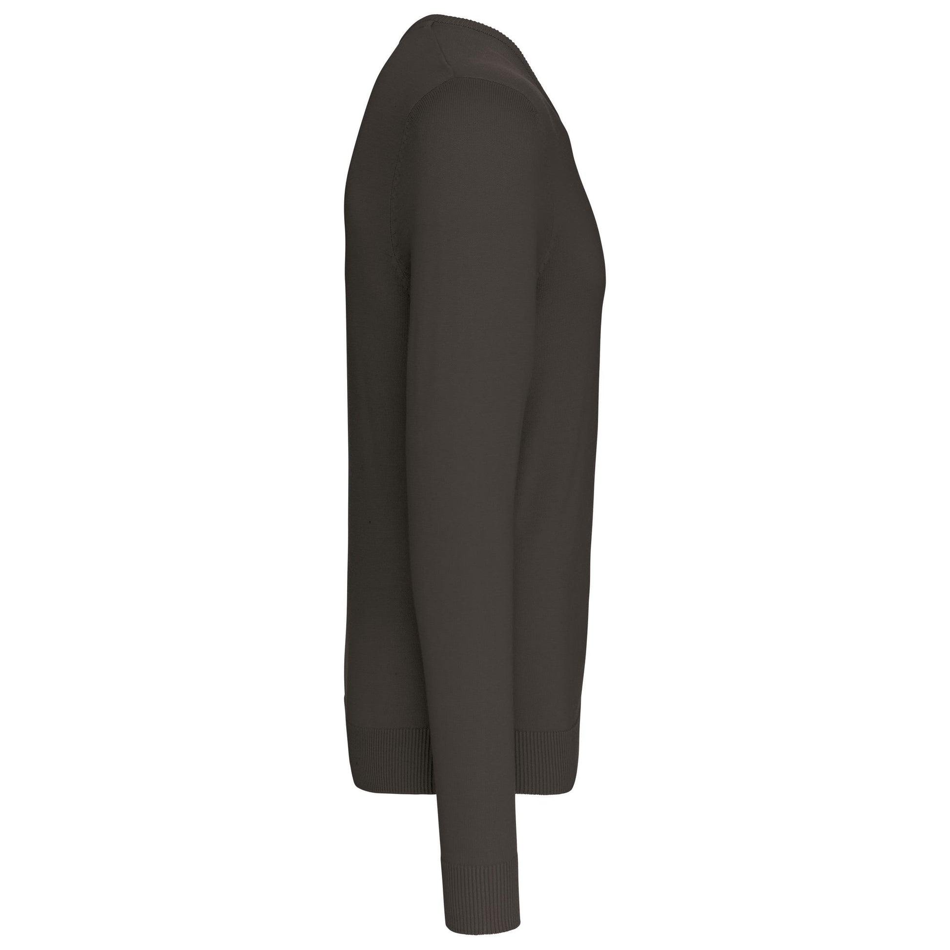 Heren pullover met v-hals