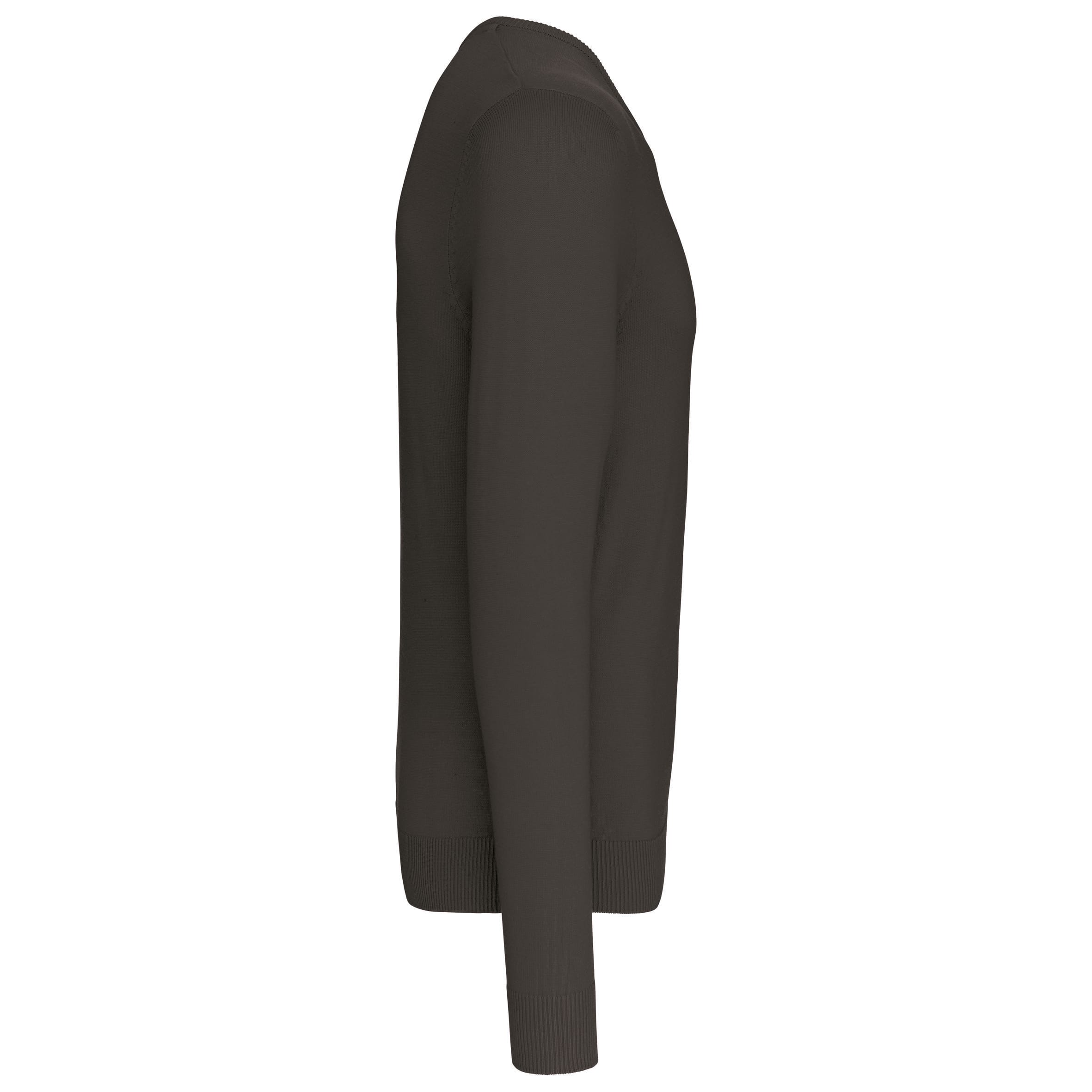 Heren pullover met v-hals