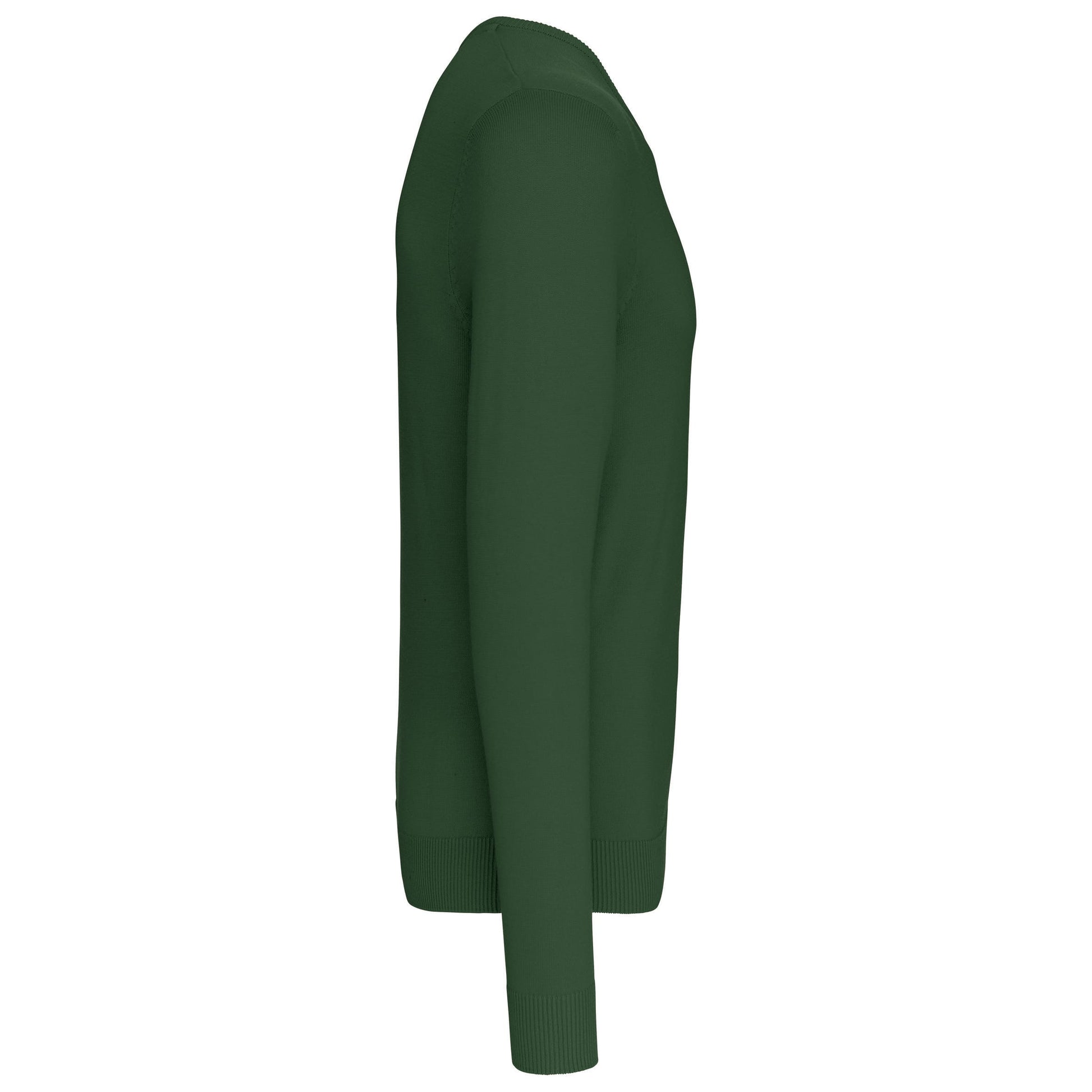 Heren pullover met v-hals