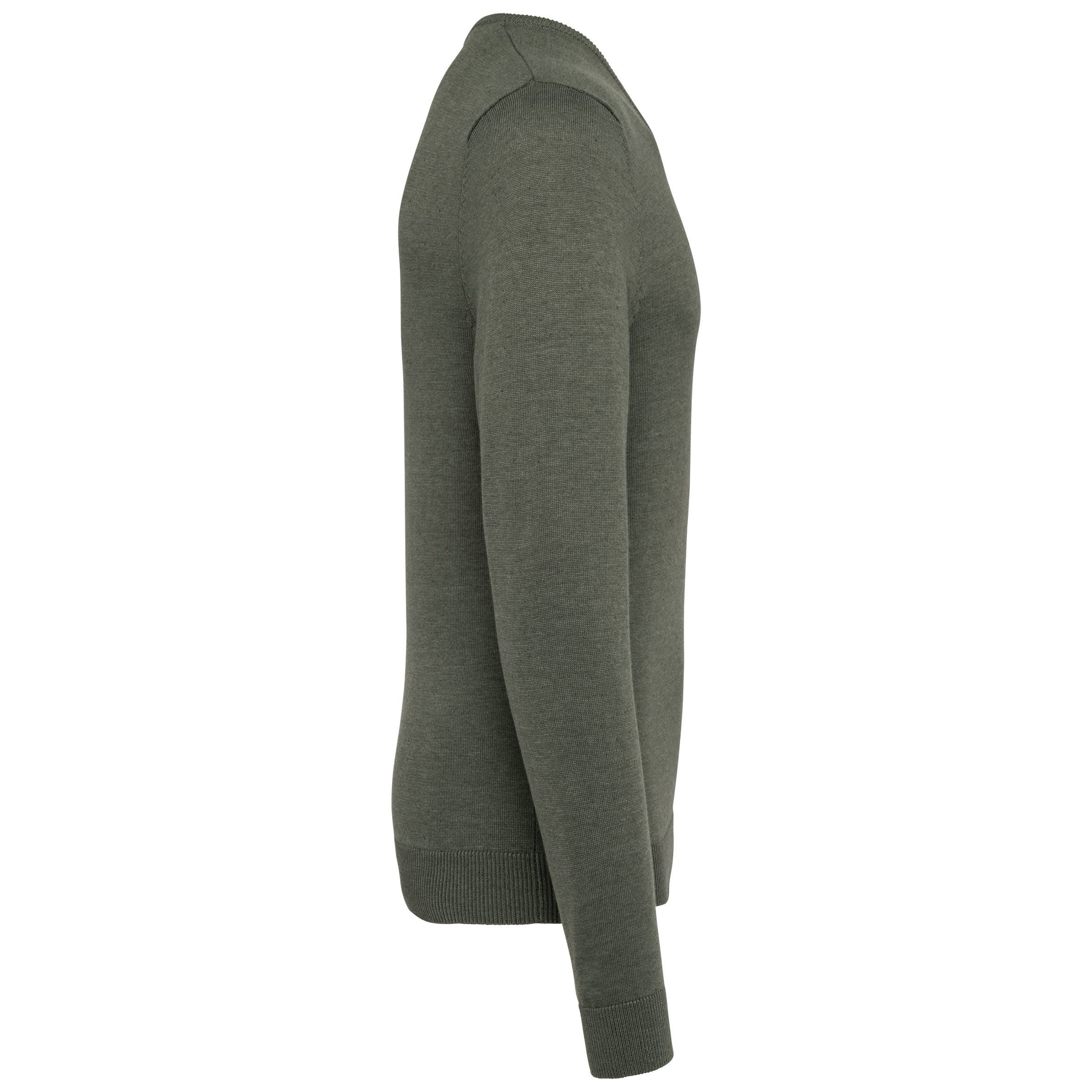 Heren pullover met v-hals