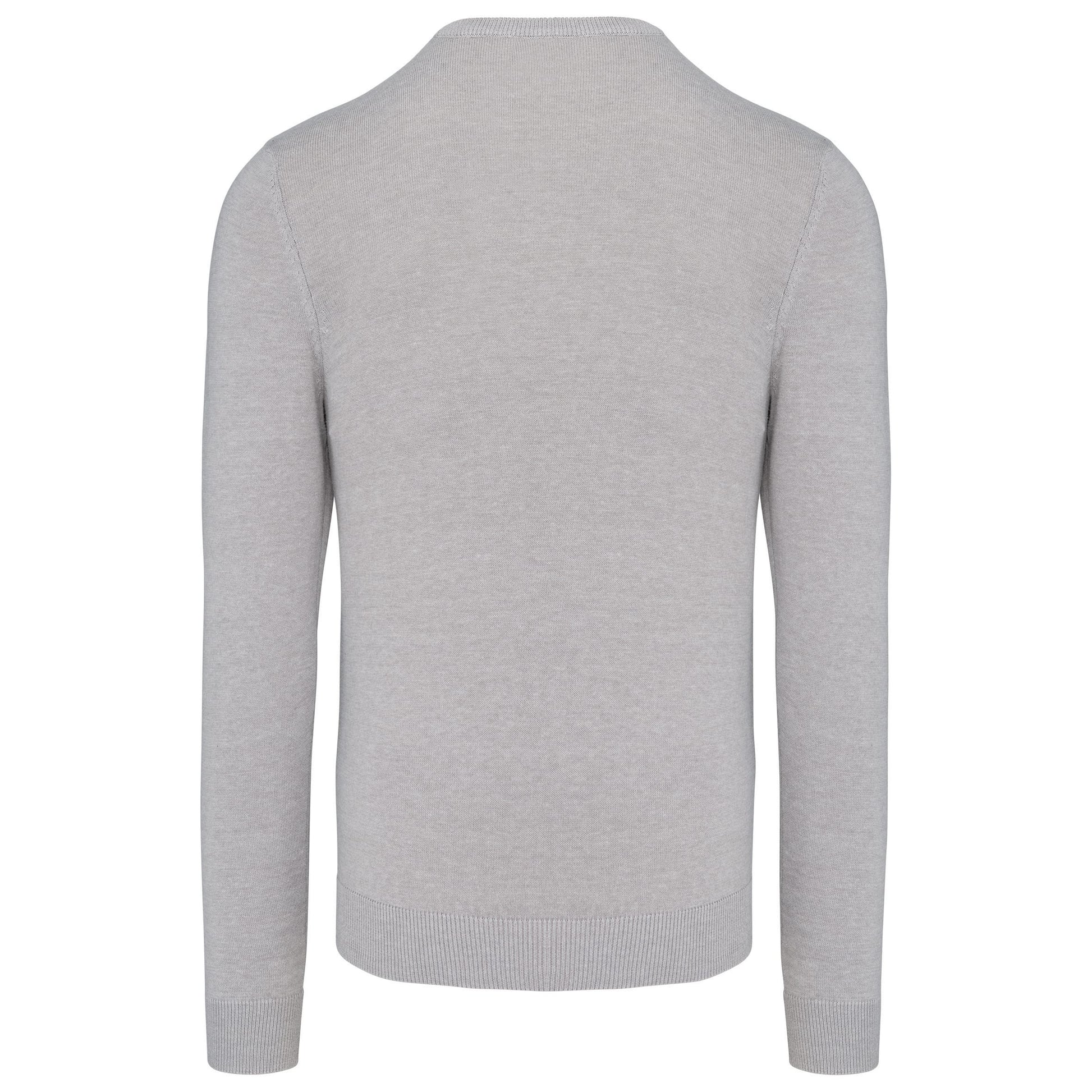 Heren pullover met v-hals