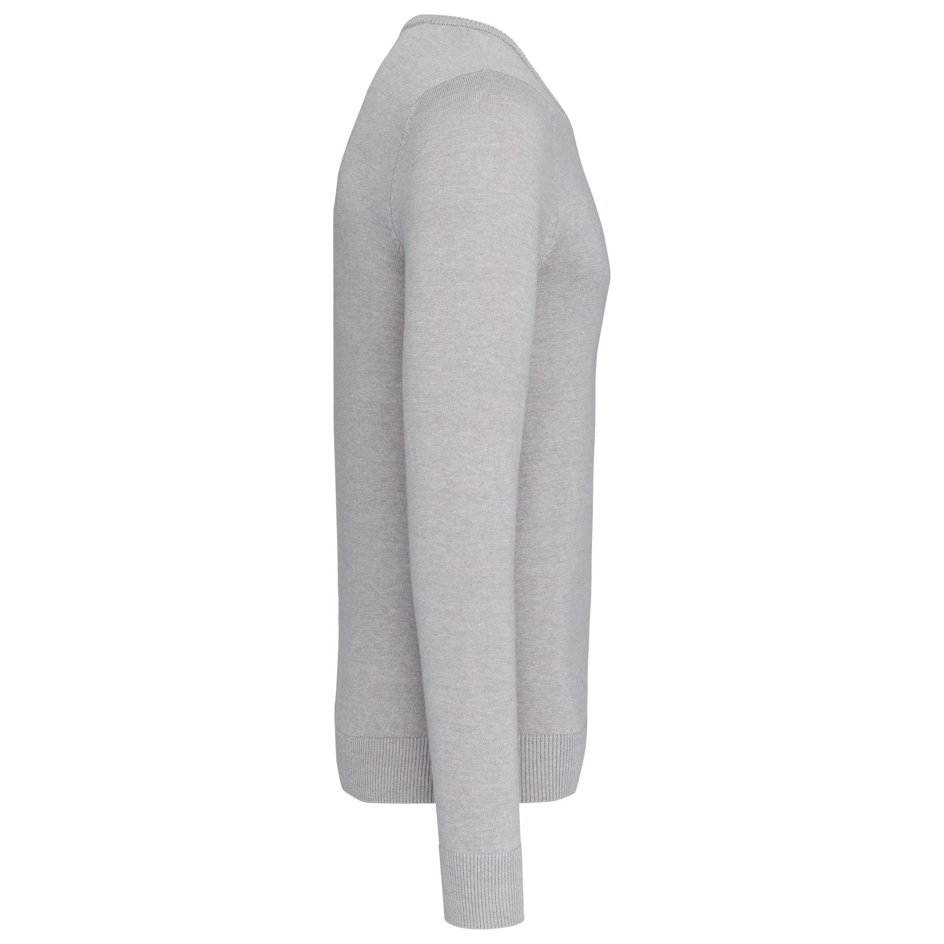 Heren pullover met v-hals