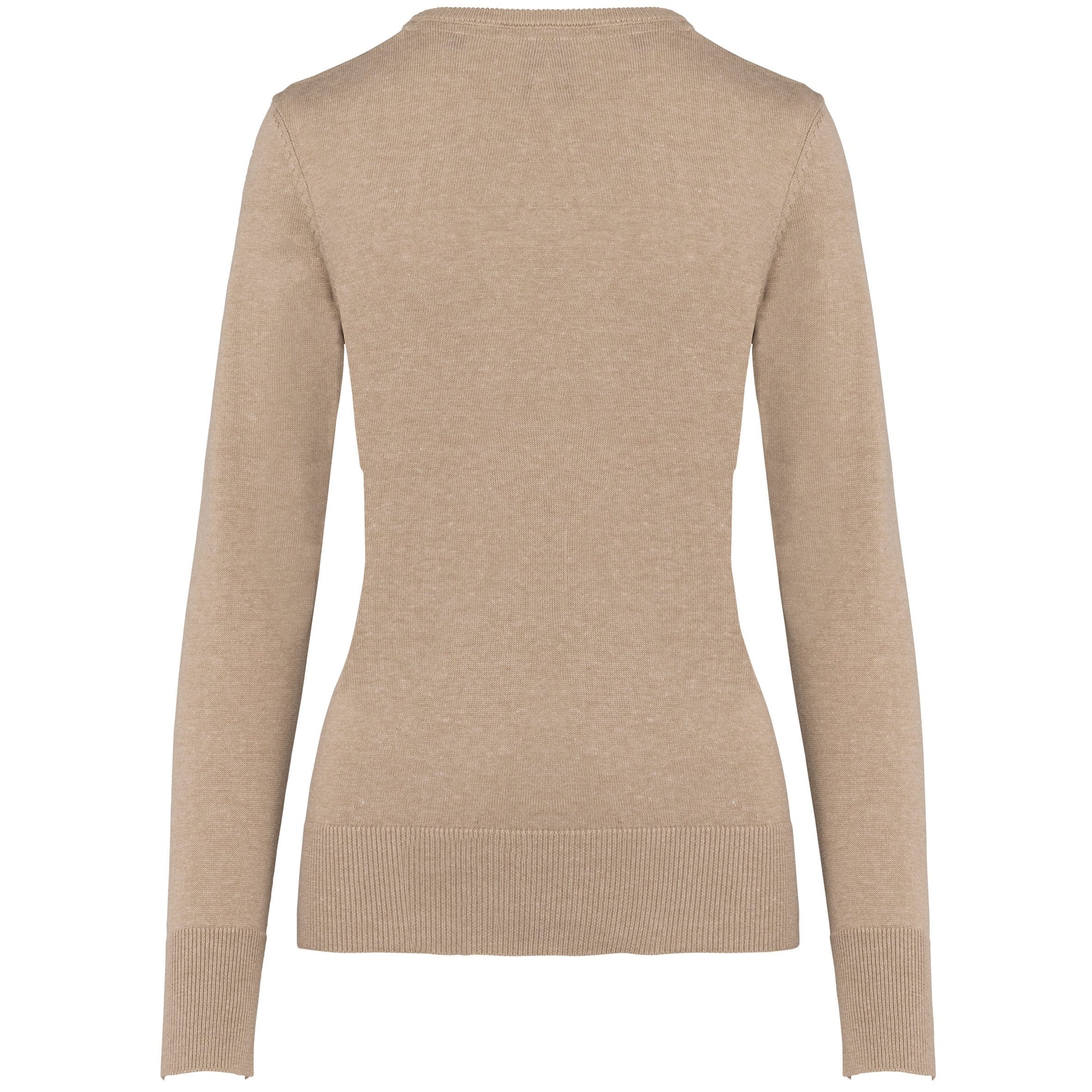 Dames pullover met v-hals