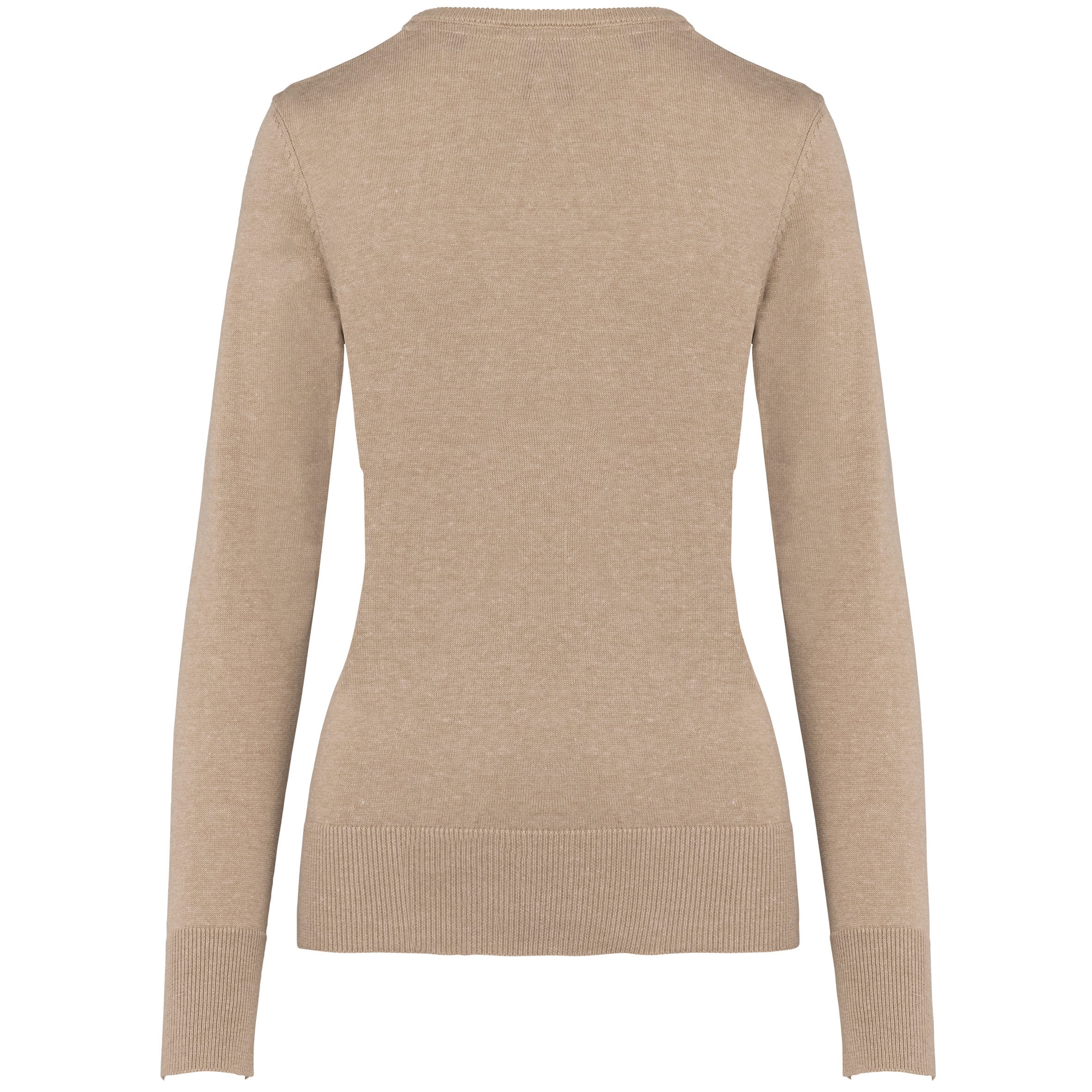Dames pullover met v-hals
