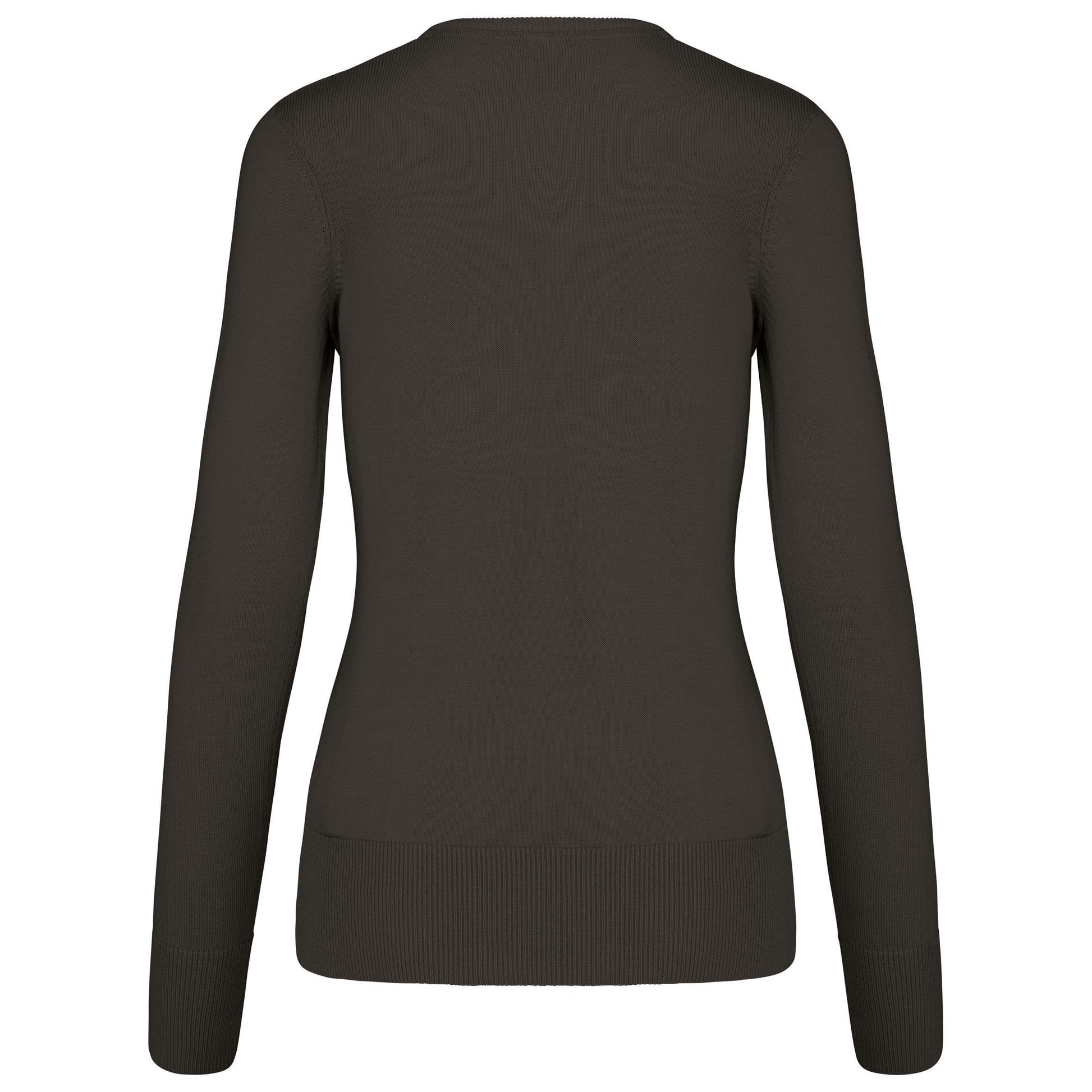 Dames pullover met v-hals