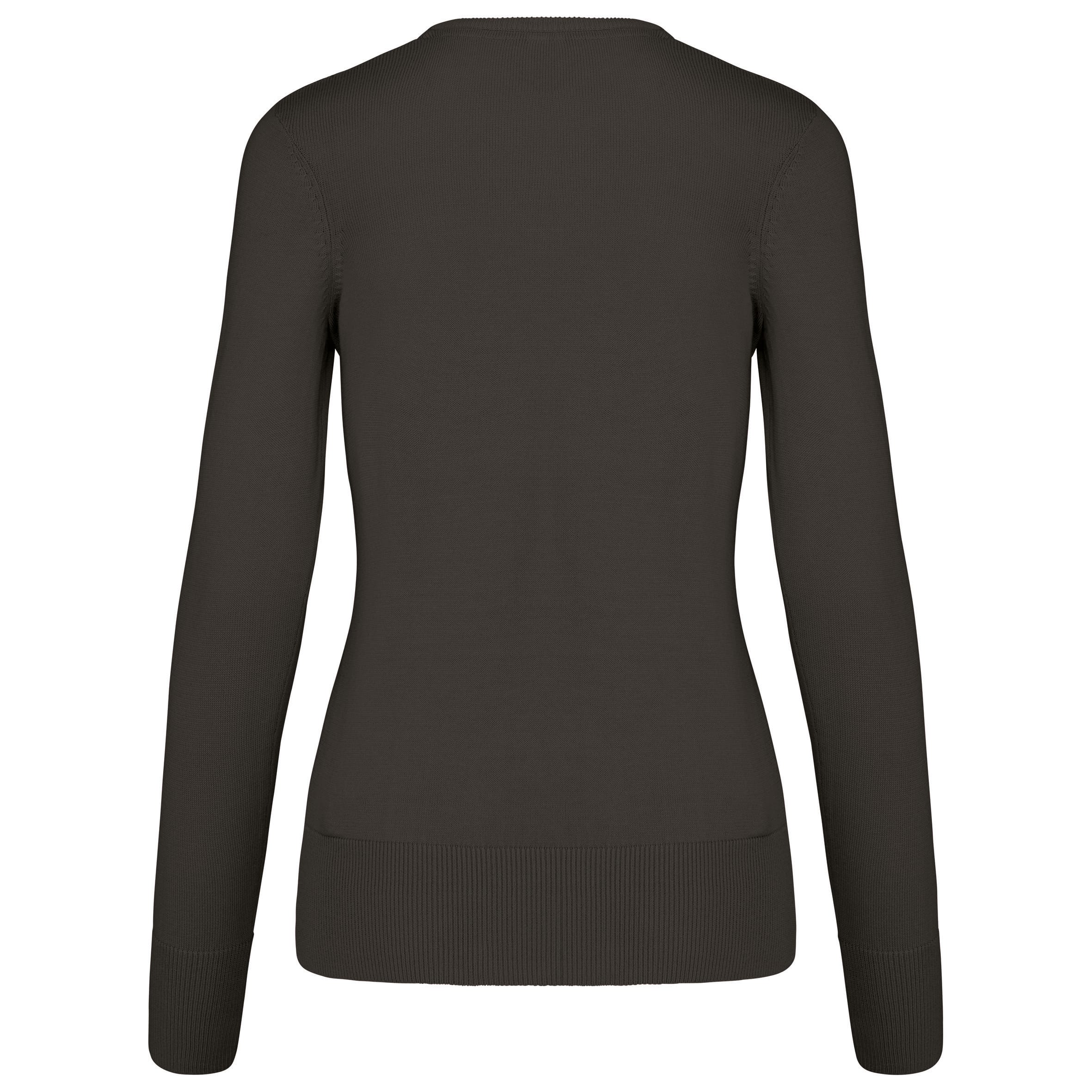 Dames pullover met v-hals