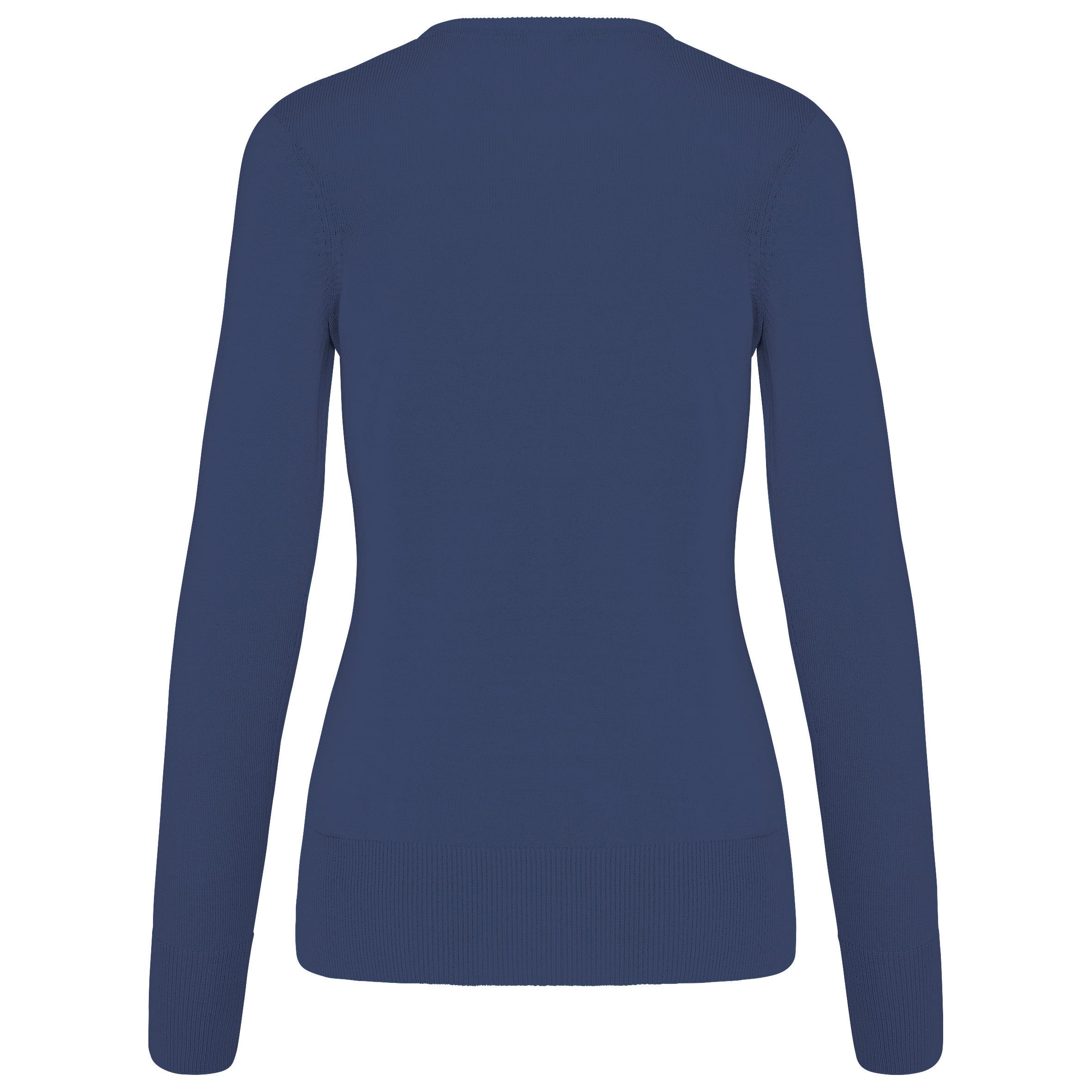 Dames pullover met v-hals