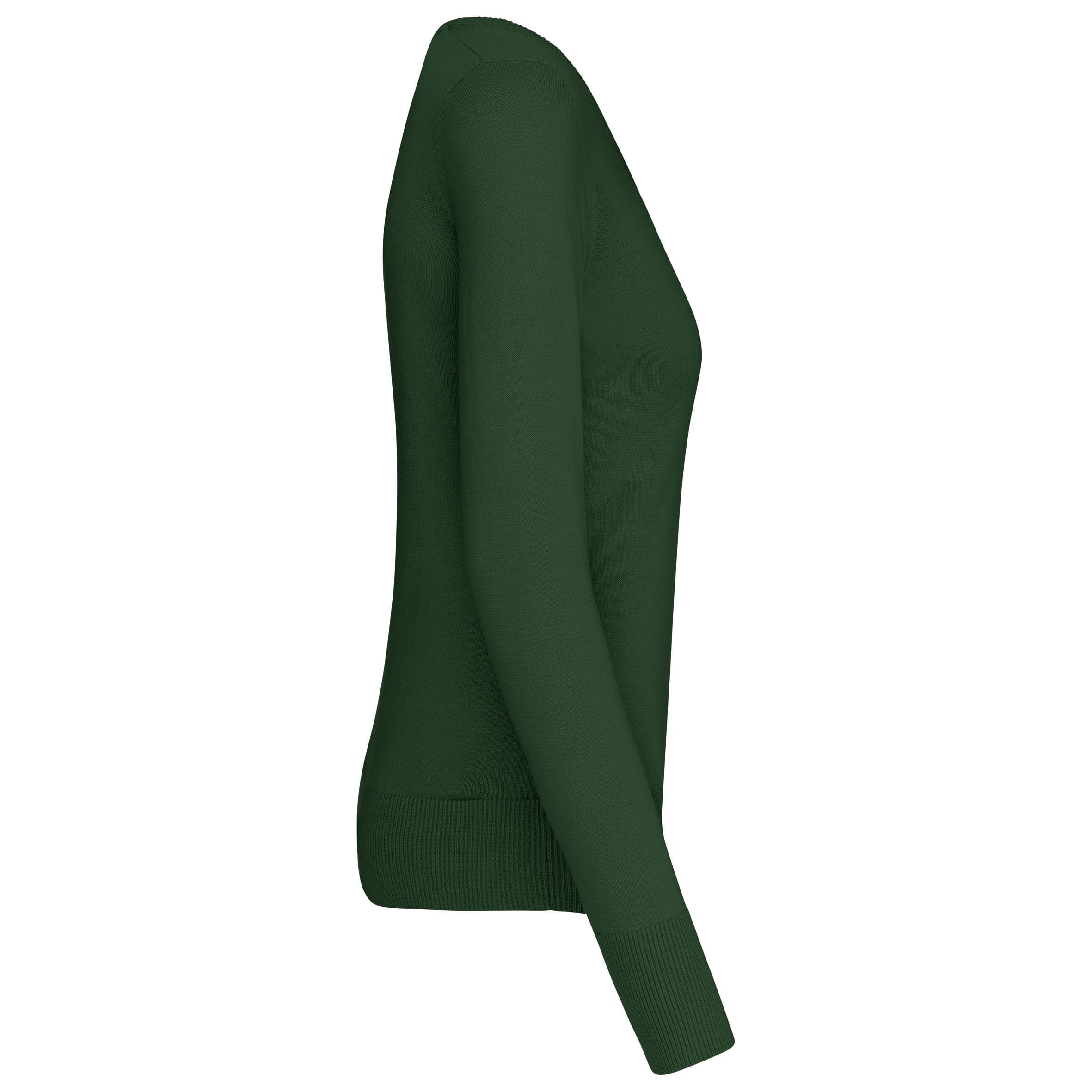 Dames pullover met v-hals