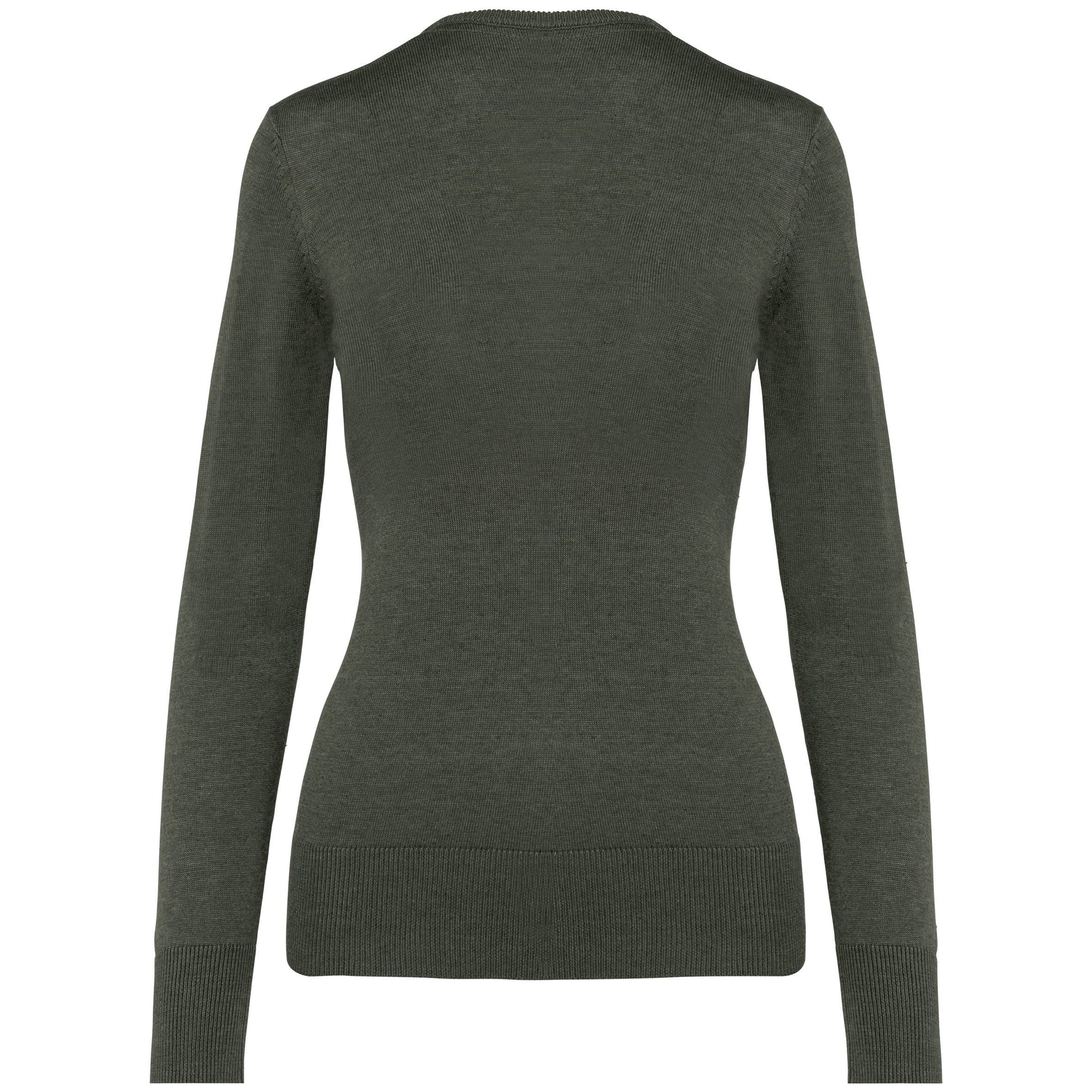 Dames pullover met v-hals