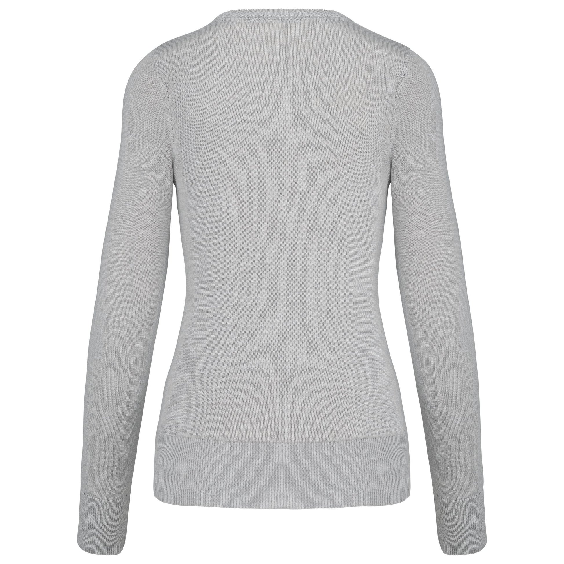 Dames pullover met v-hals