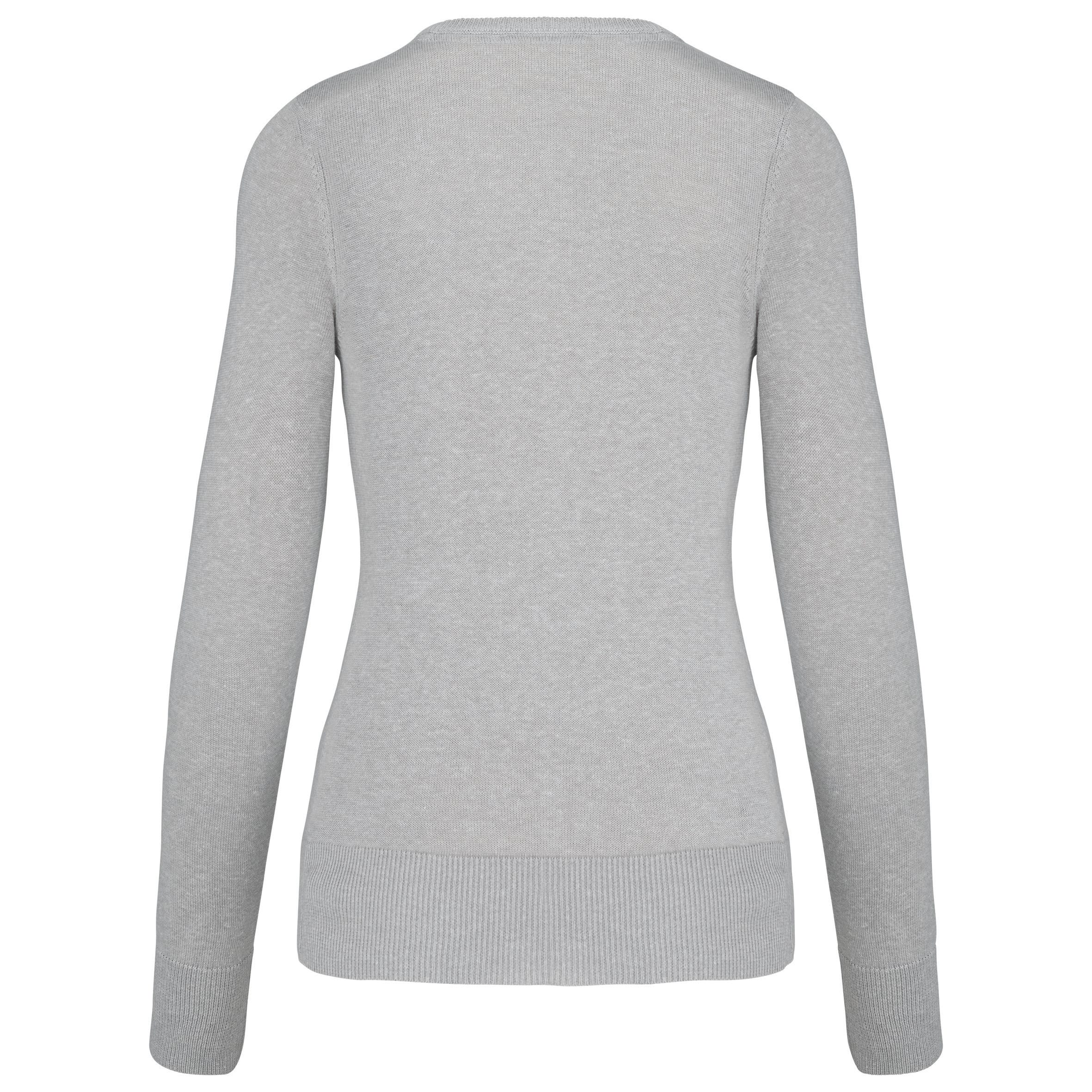 Dames pullover met v-hals