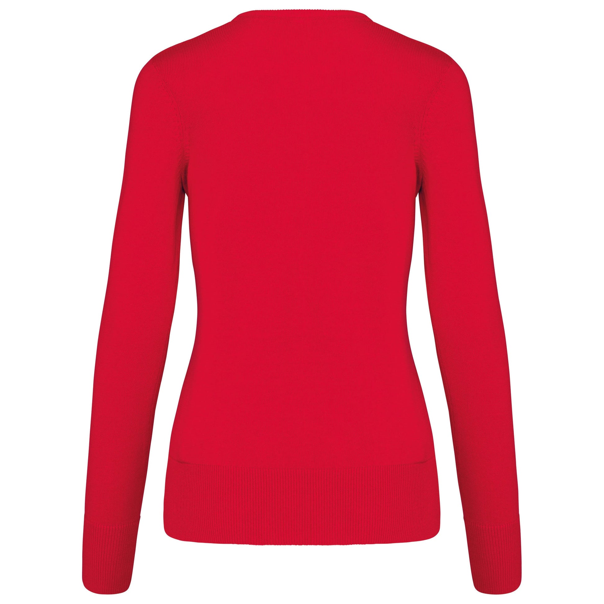 Dames pullover met v-hals