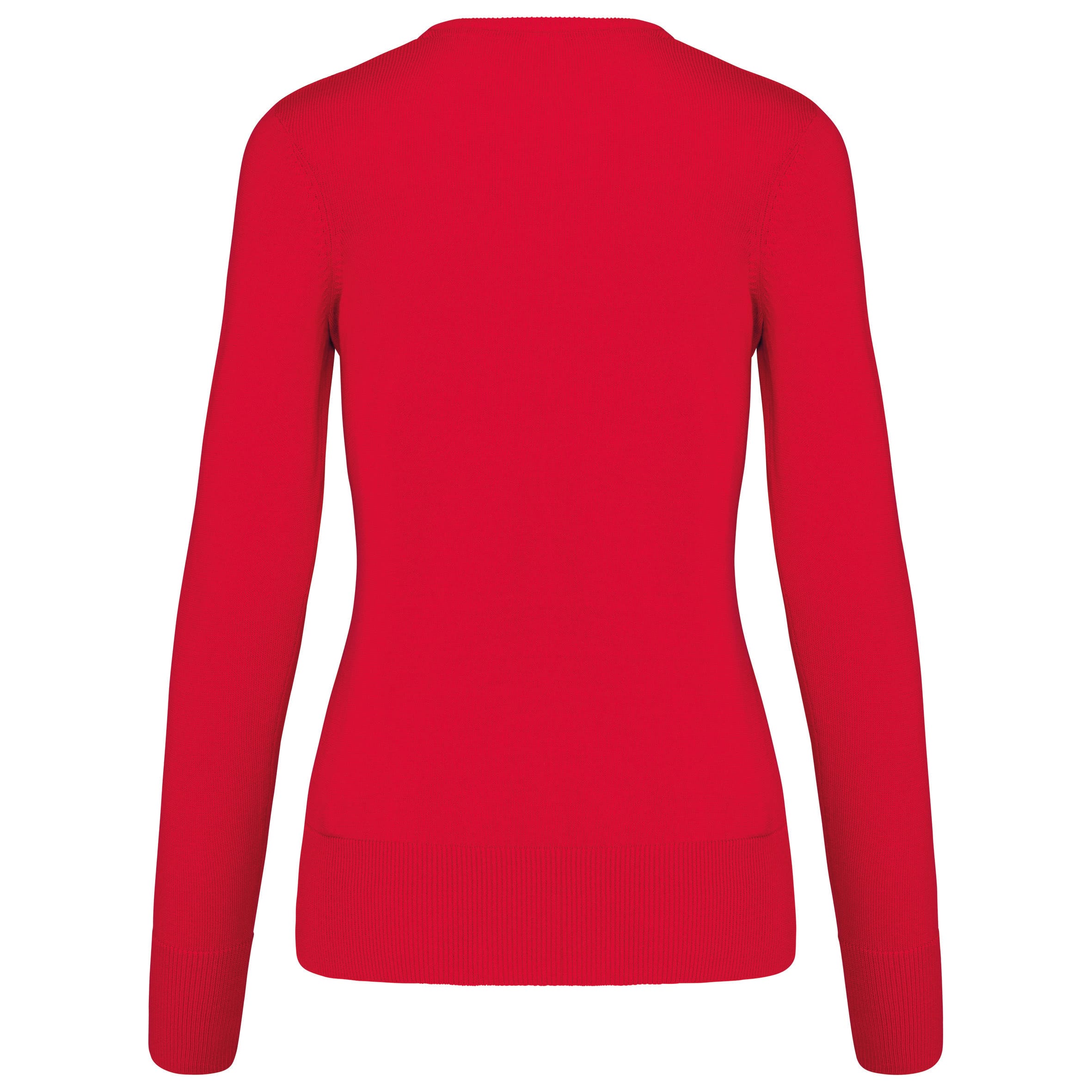 Dames pullover met v-hals
