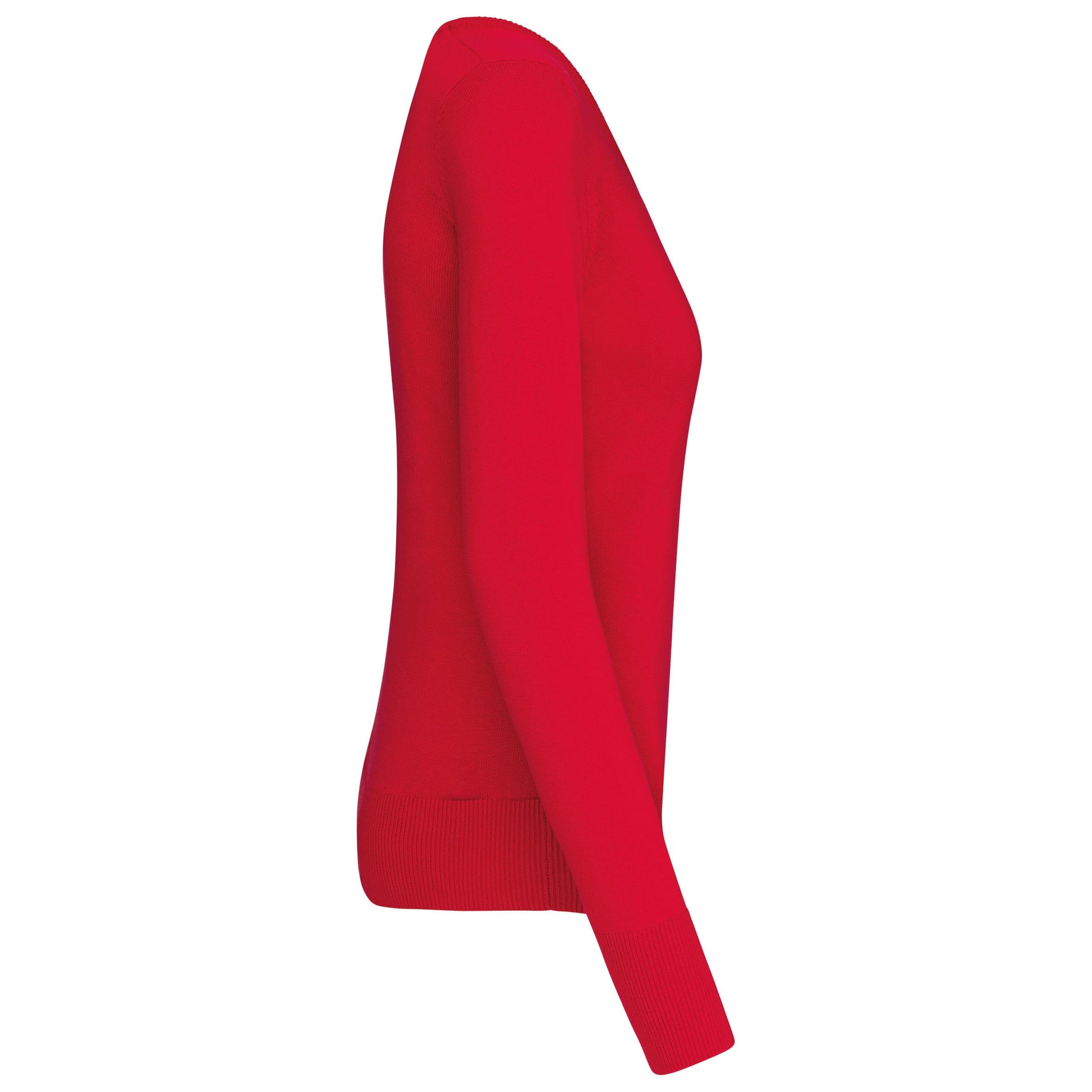 Dames pullover met v-hals