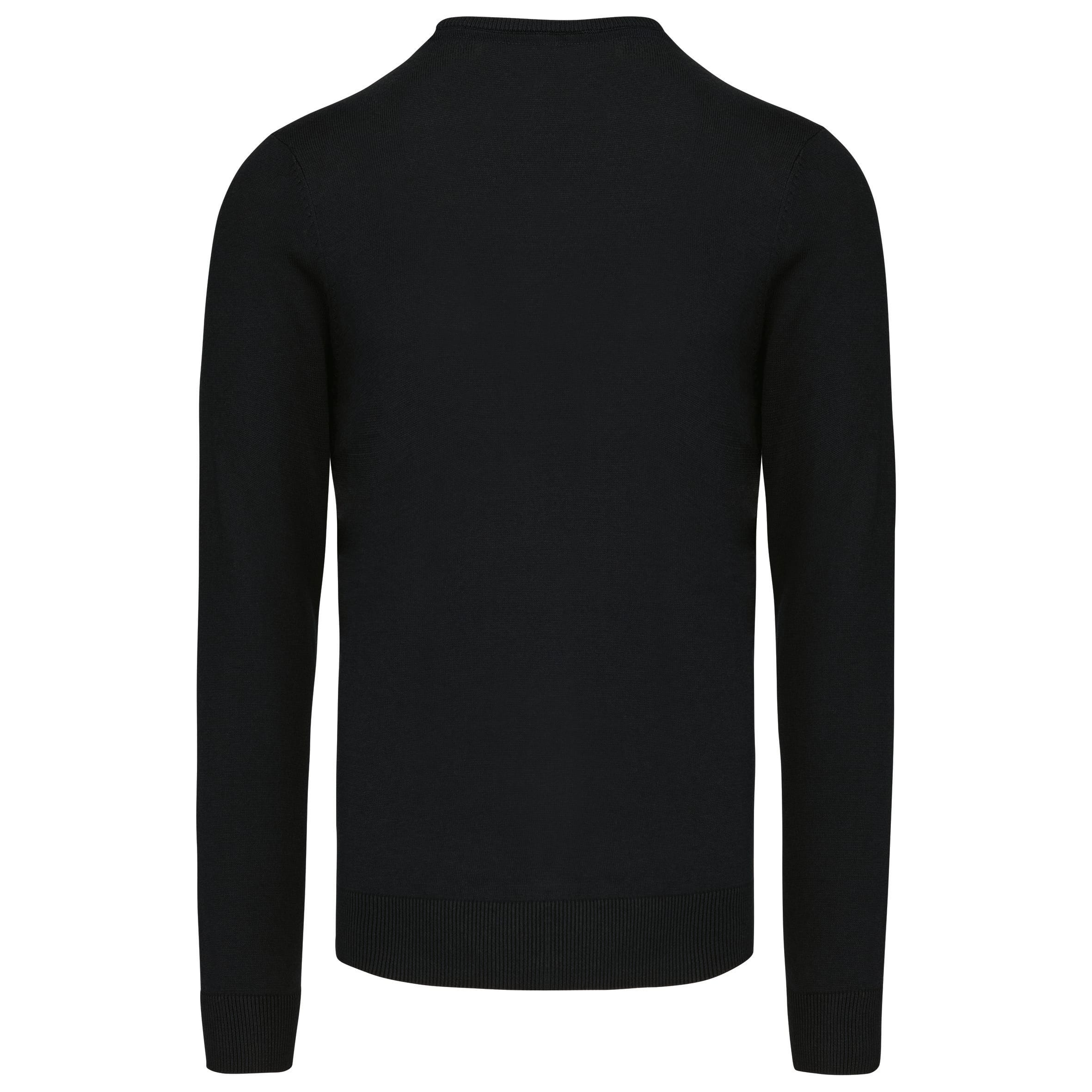 Herenpullover met ronde hals