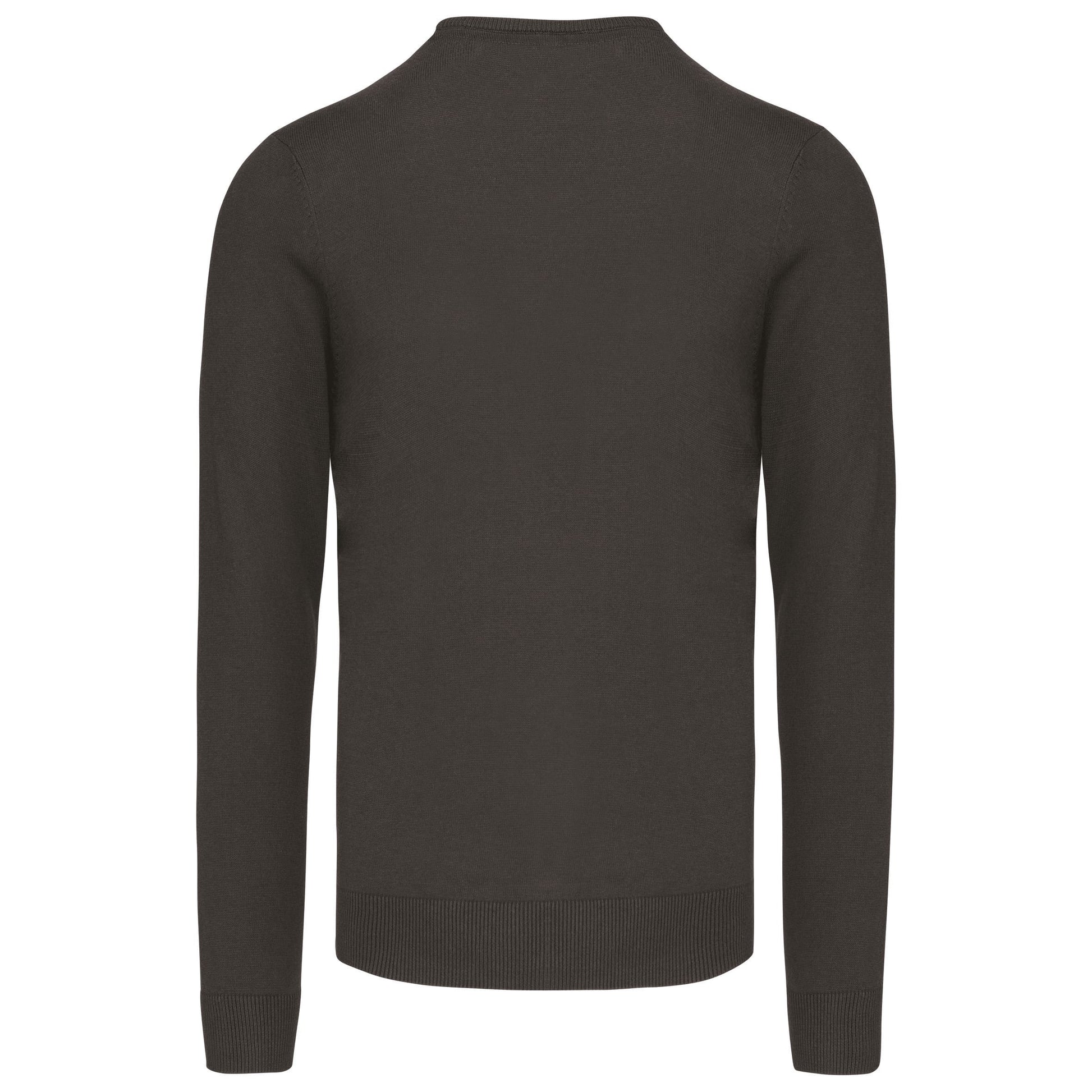 Herenpullover met ronde hals