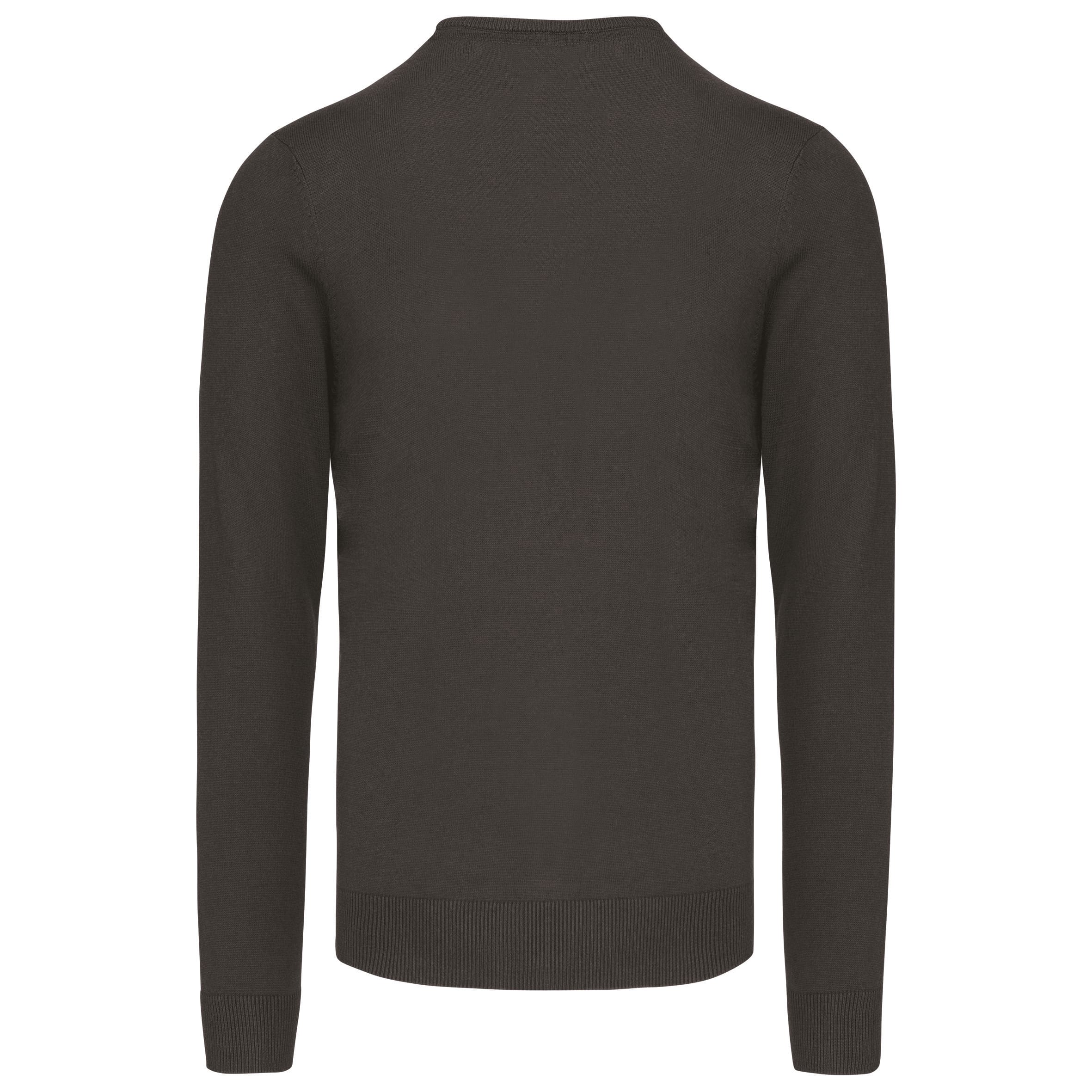 Herenpullover met ronde hals