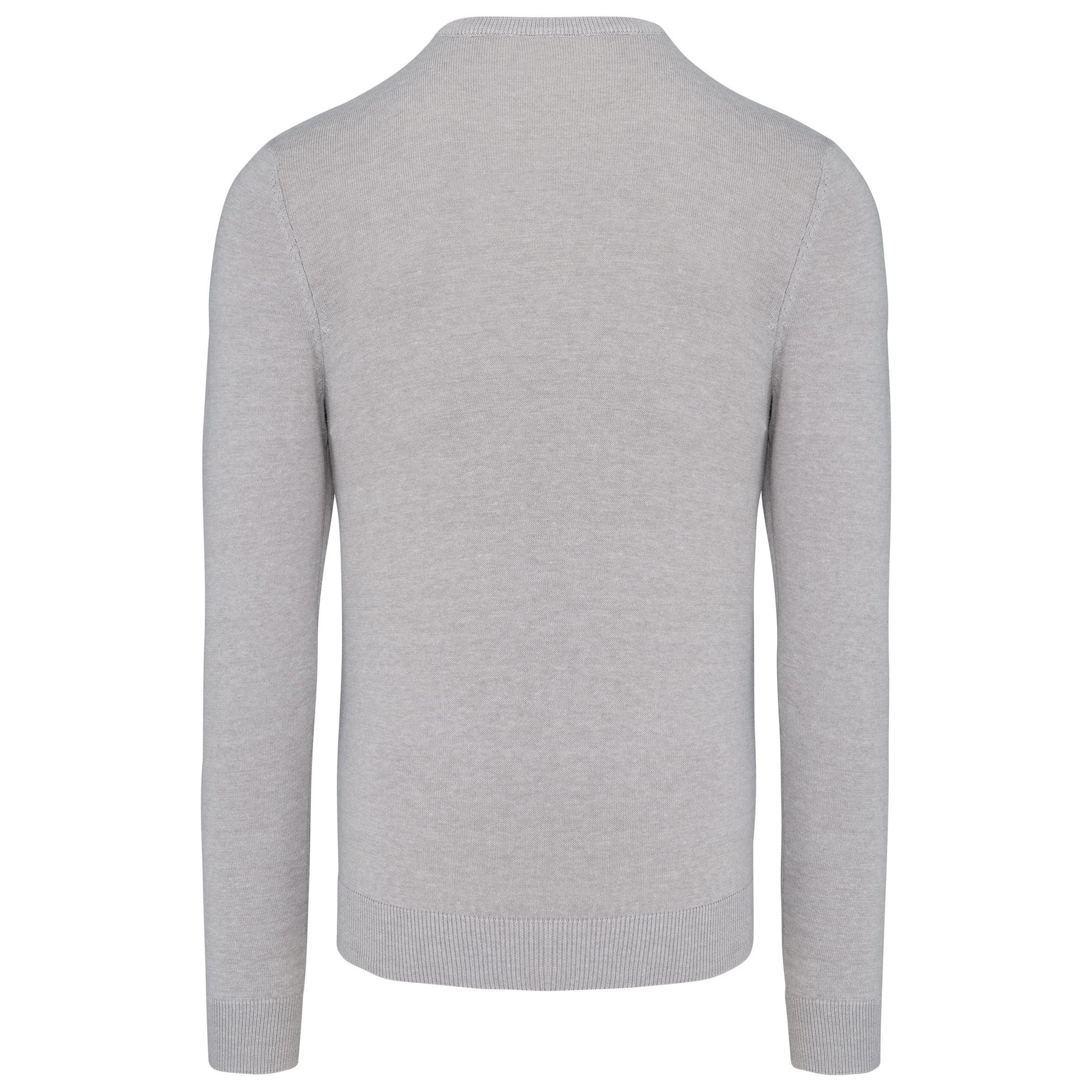 Herenpullover met ronde hals