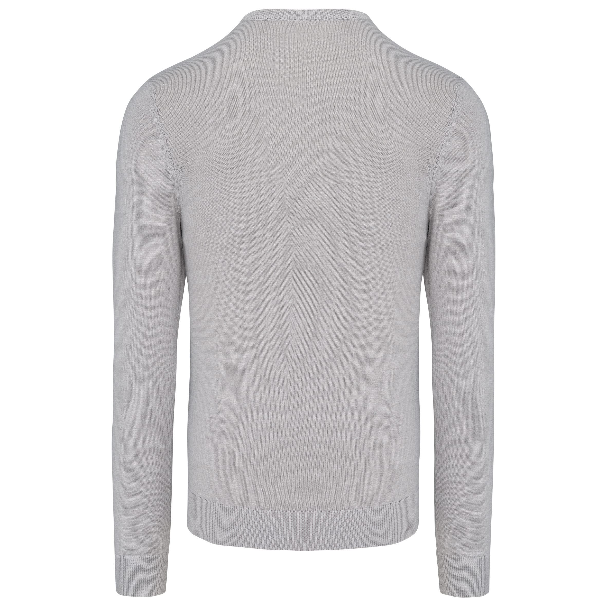Herenpullover met ronde hals