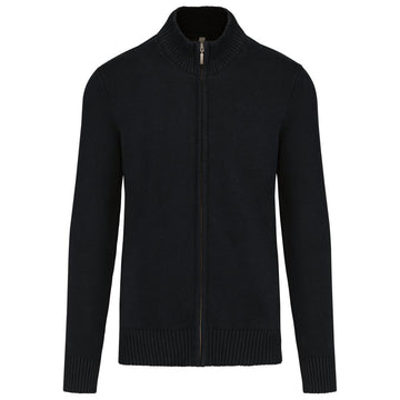 Heren cardigan met rits