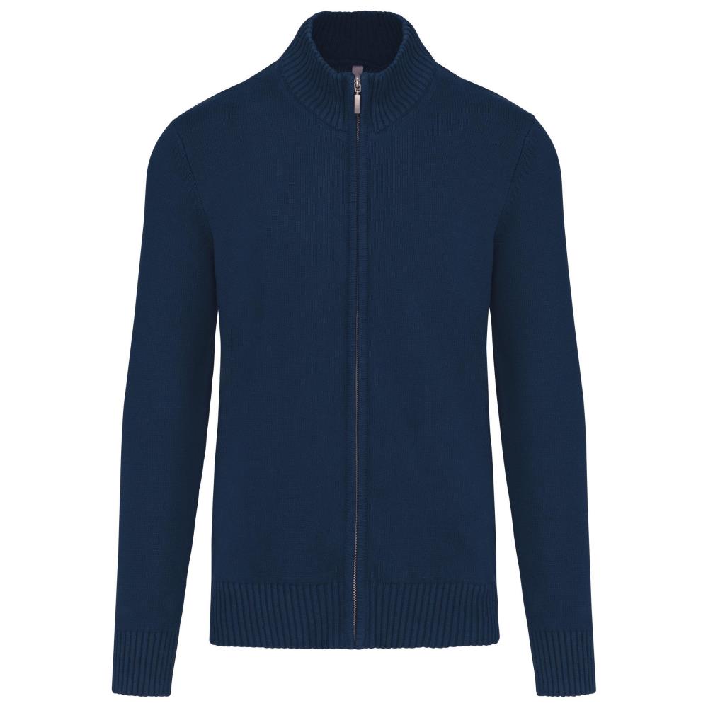 Heren cardigan met rits