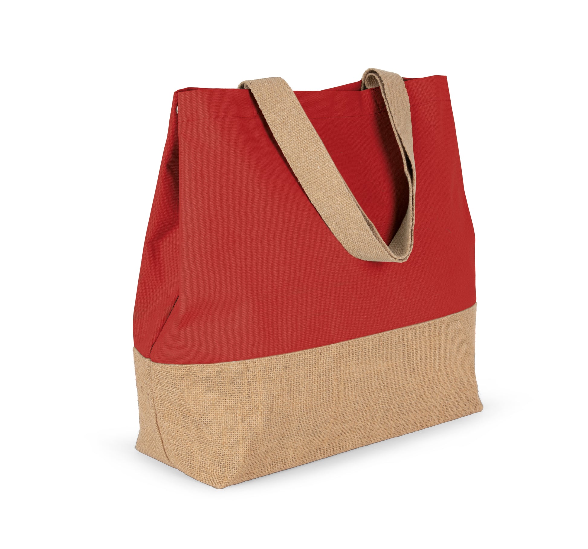 Shopper van jute- & katoencanvas